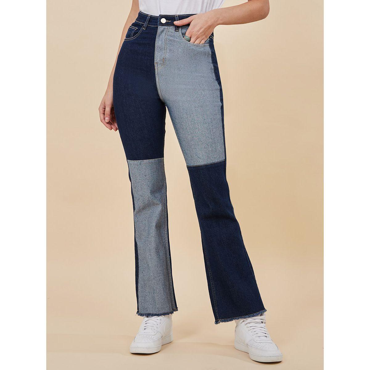 جينز بنمط كتل الالوان من ستايلي-women-clothing-bottoms-jeans-image-2