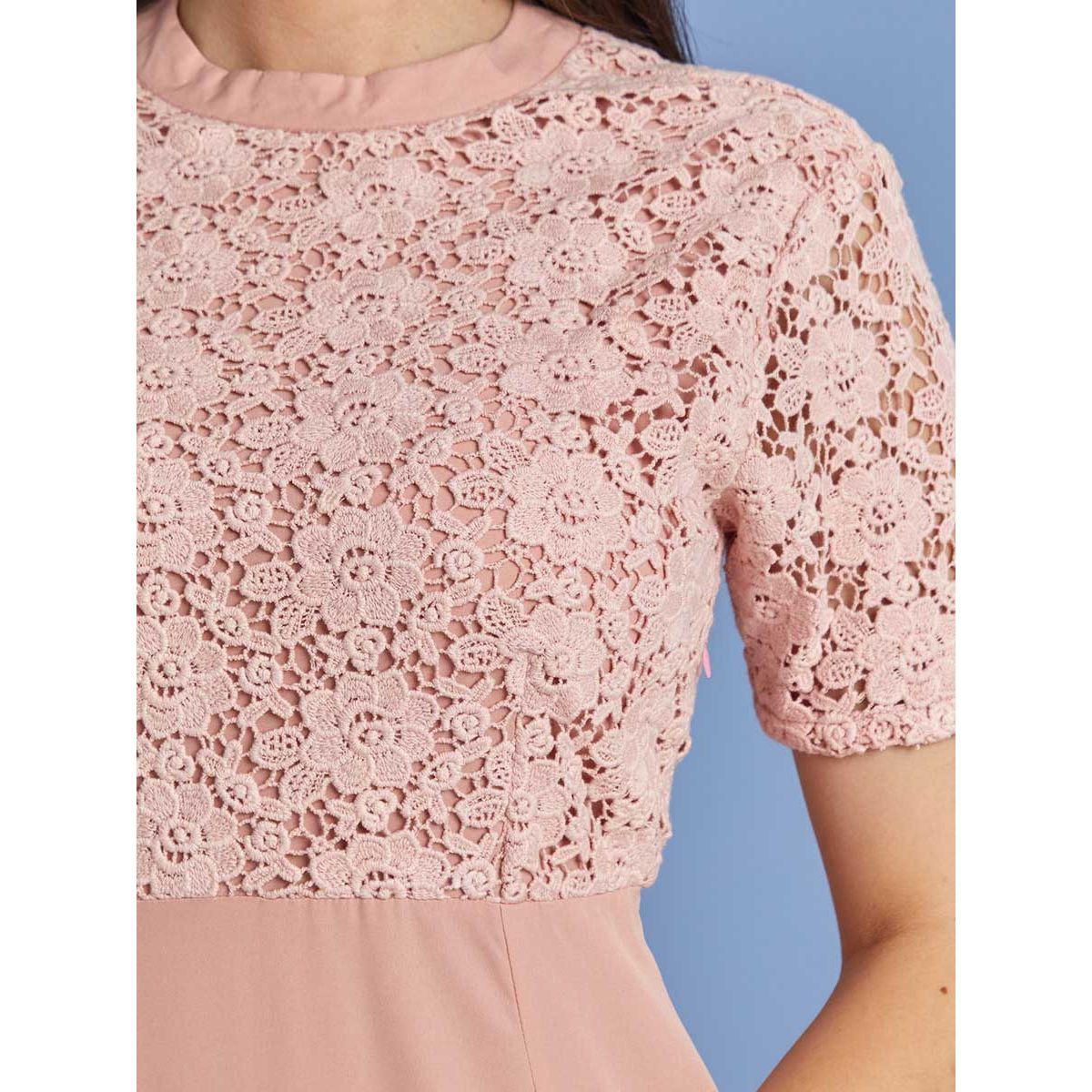 فستان طويل باكمام قصيرة من ستايلي-women-clothing-dresses-image-3