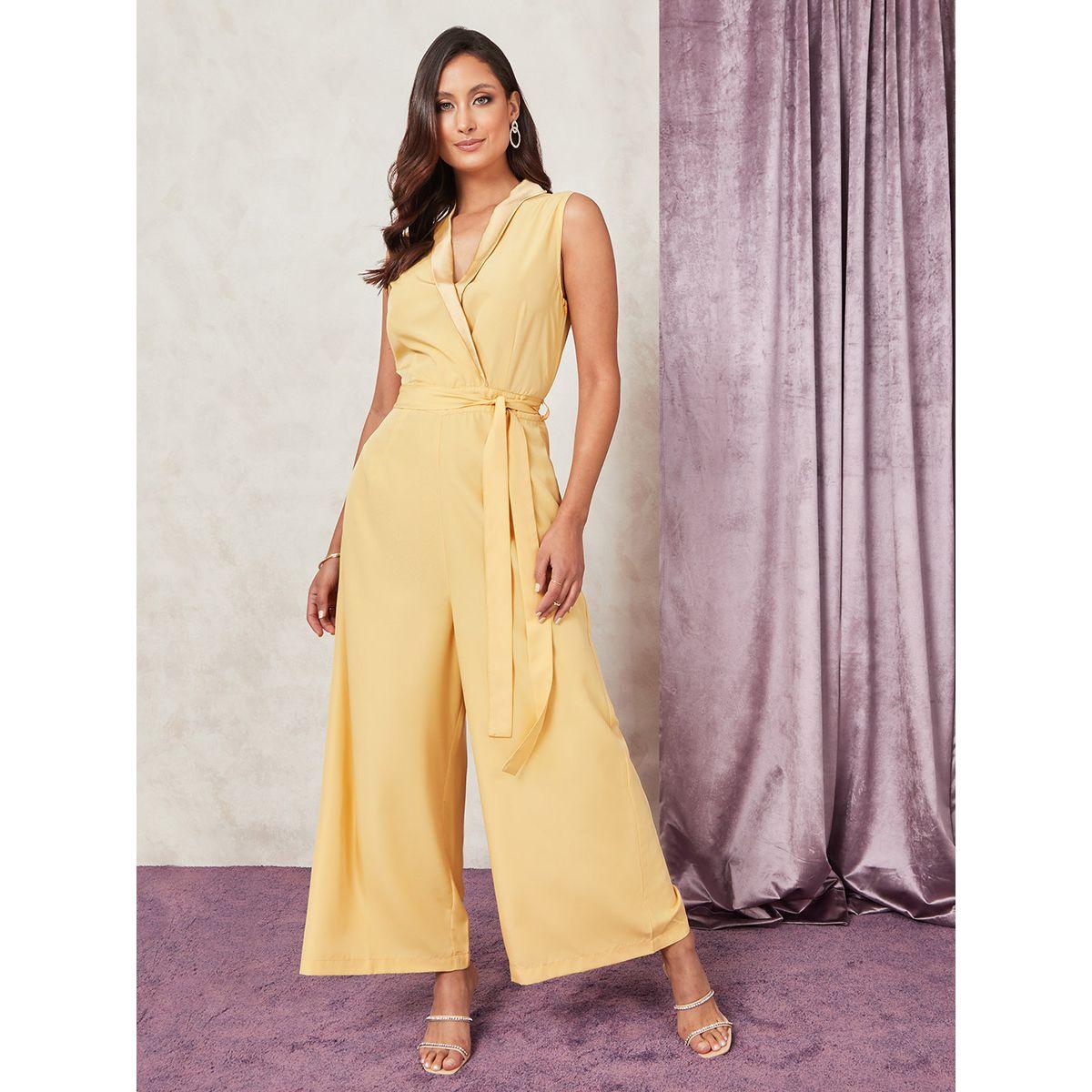 جمبسوت ساتان بلا اكمام من ستايلي-women-clothing-jumpsuits-image-1