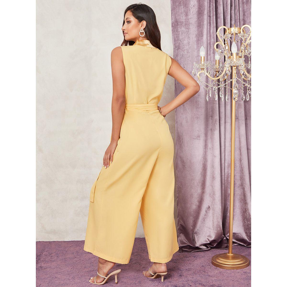 جمبسوت ساتان بلا اكمام من ستايلي-women-clothing-jumpsuits-image-4