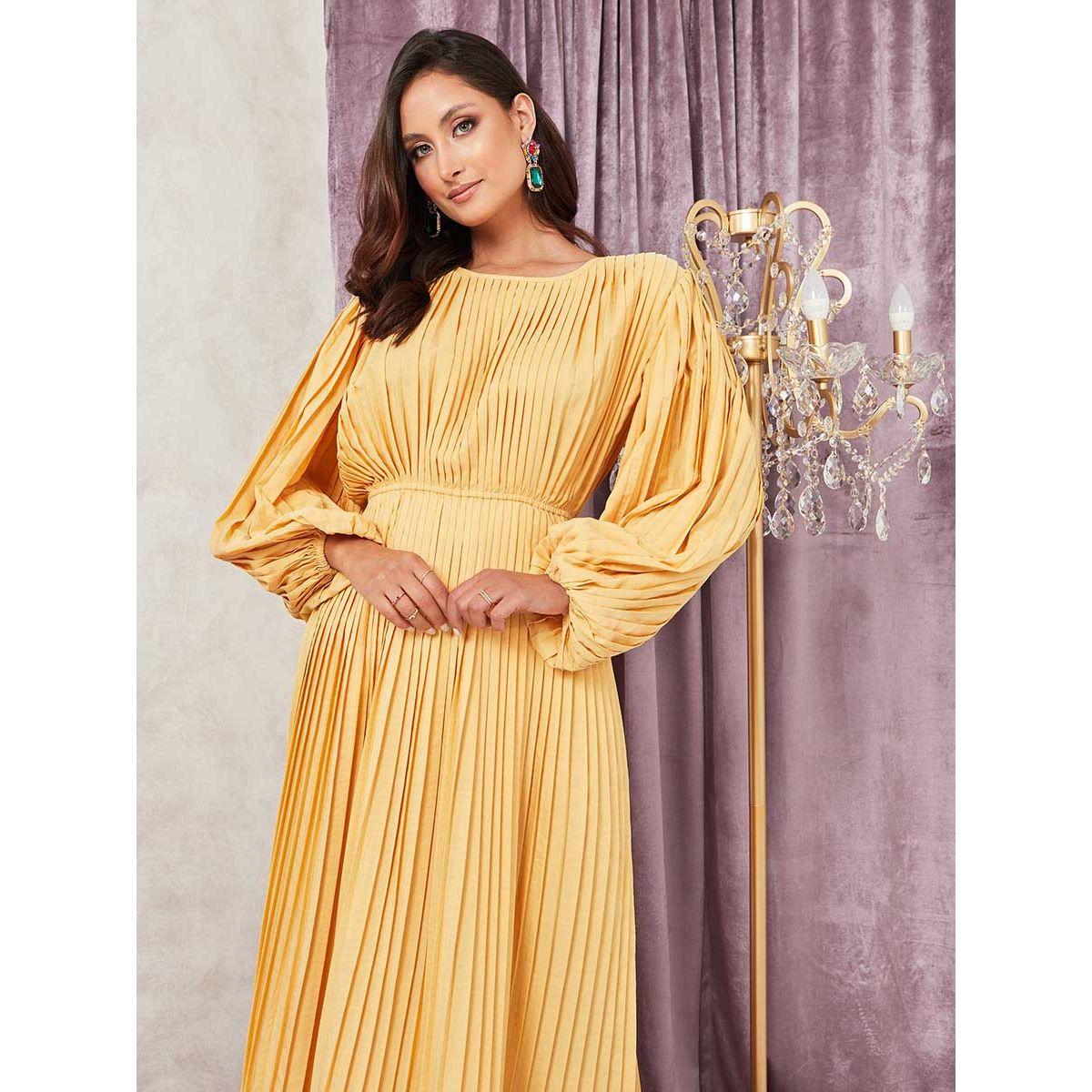 فستان طويل باكمام طويلة من ستايلي-women-clothing-dresses-image-2