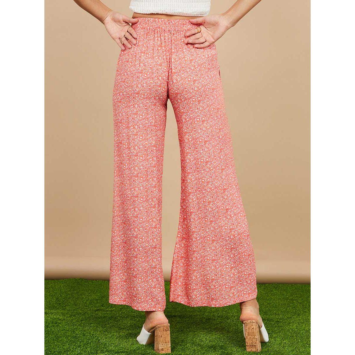 Styli Floral Print Split Hem Wide Leg Trouser-women-clothing-bottoms-trousers-image-5