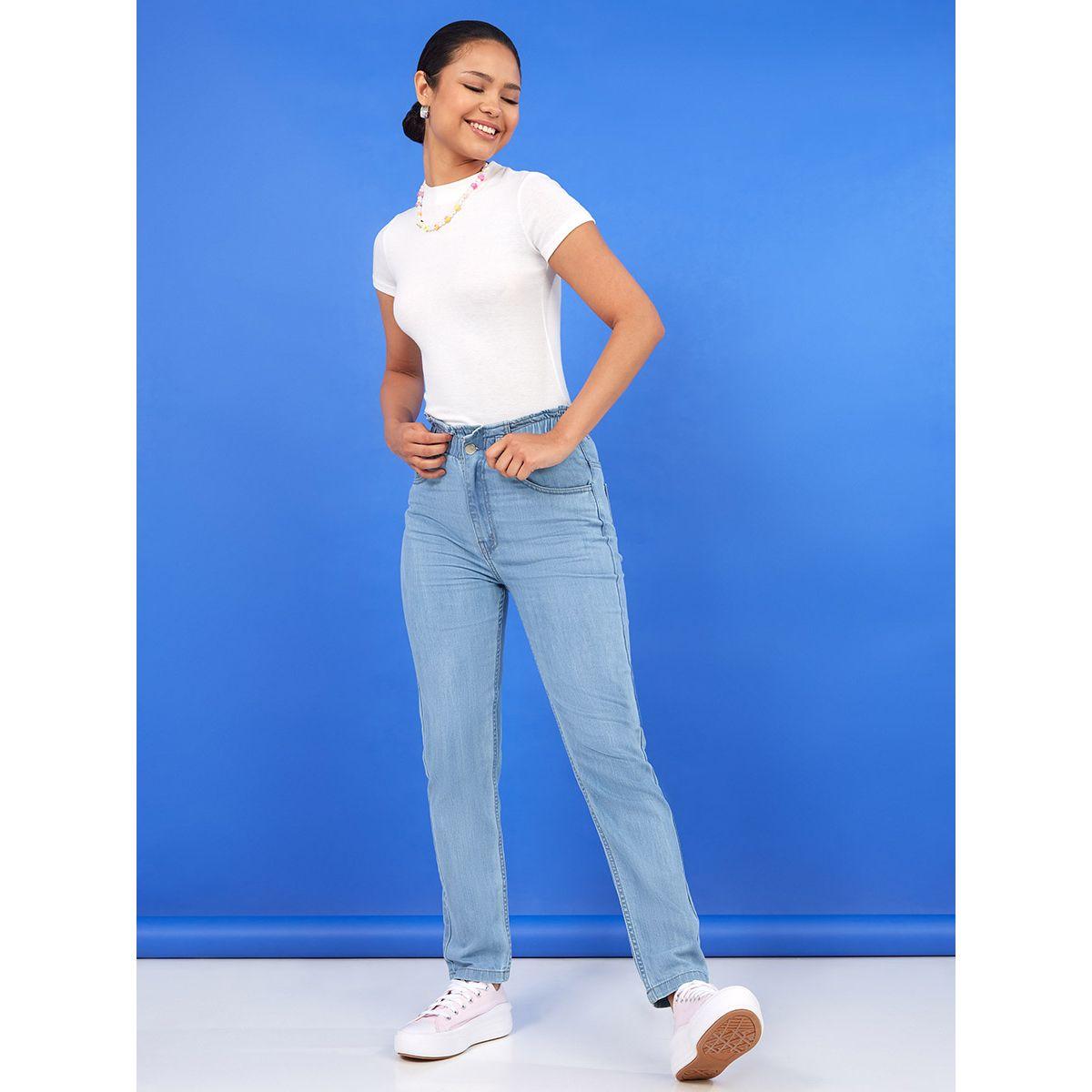 جينز بخصر بيبر باغ من ستايلي-women-clothing-bottoms-jeans-image-2