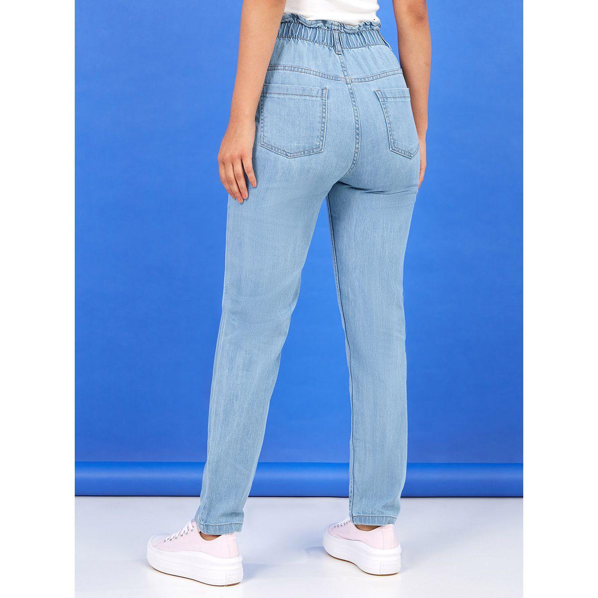 جينز بخصر بيبر باغ من ستايلي-women-clothing-bottoms-jeans-image-4