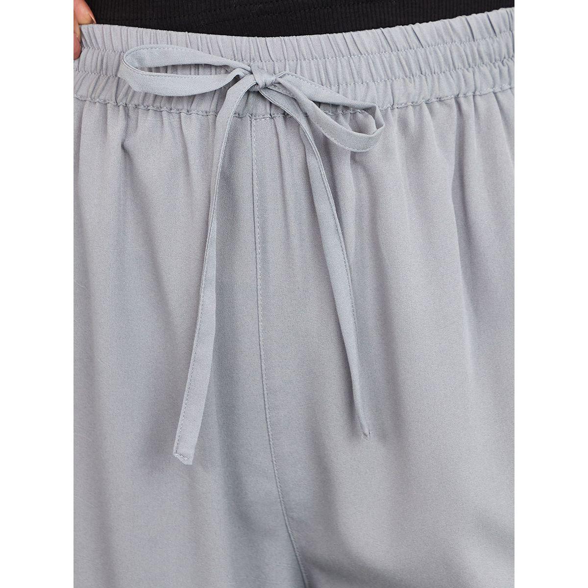 Styli Elasticated Waist Band Wide Leg Trouser-women-clothing-bottoms-trousers-image-3