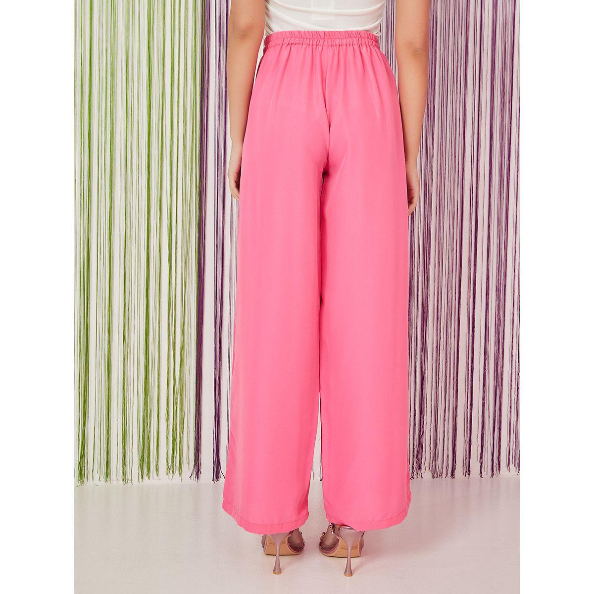 بنطال بخصر عالي وحافة مشقوقة من ستايلي-women-clothing-bottoms-trousers-image-4