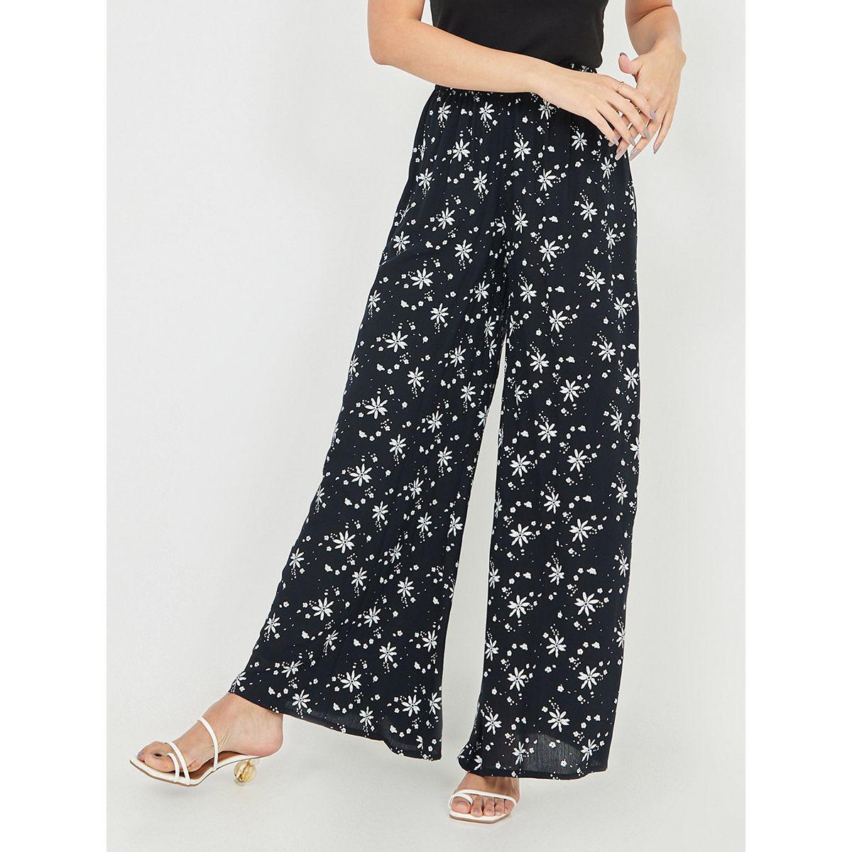 بنطال بقصة واسعة وخصر عالي من ستايلي-women-clothing-bottoms-trousers-image-2