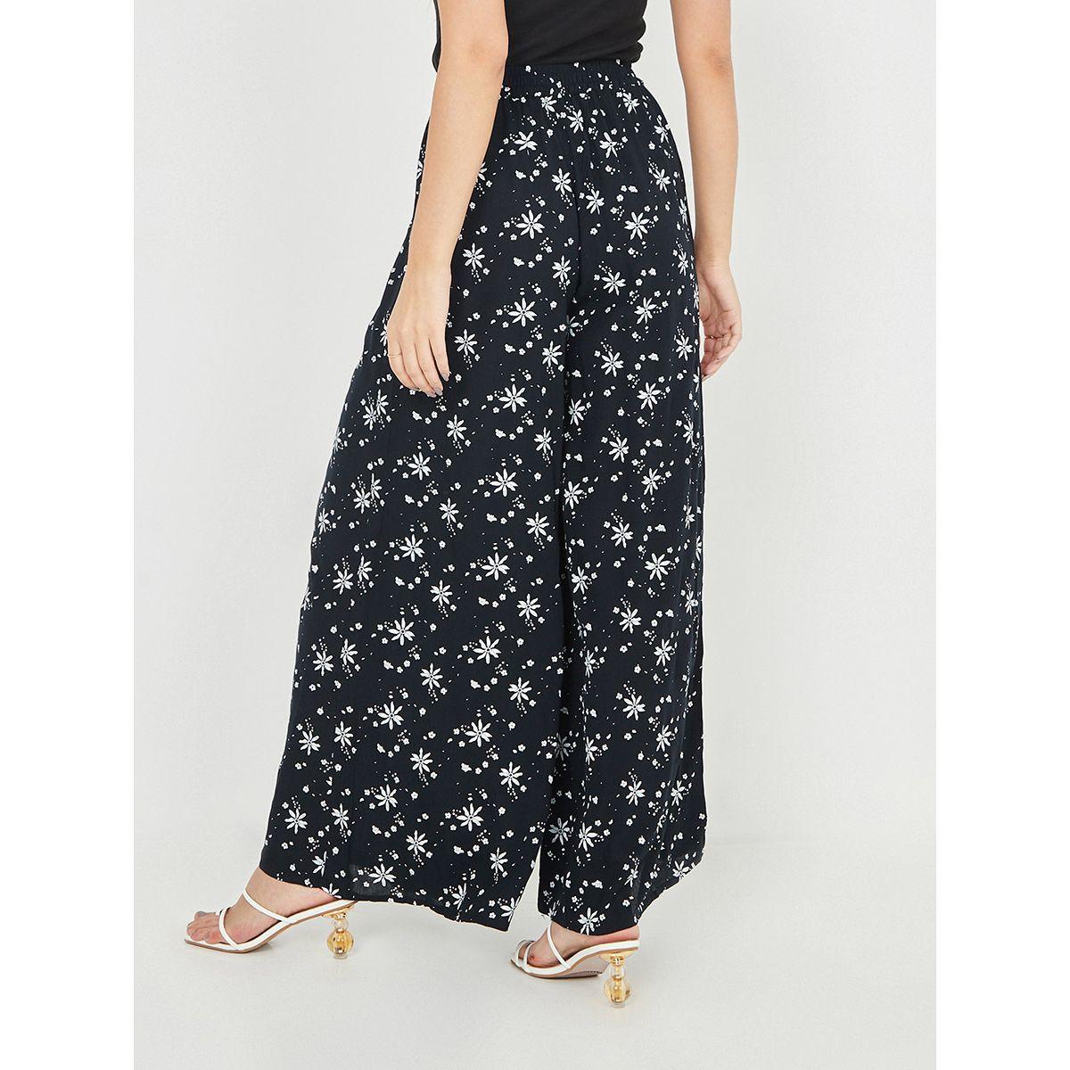 بنطال بقصة واسعة وخصر عالي من ستايلي-women-clothing-bottoms-trousers-image-4