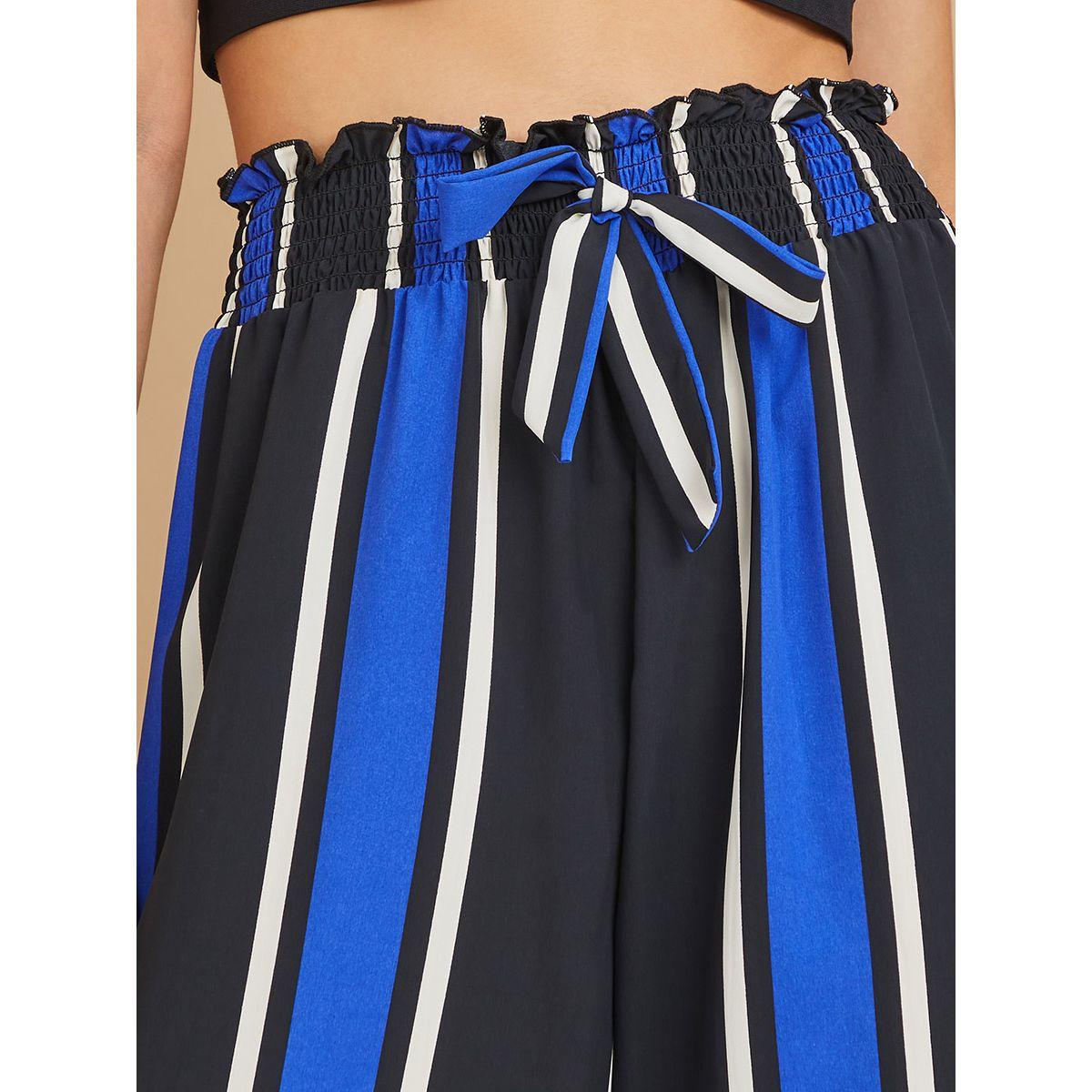 بنطال مخطط بقصة واسعة من ستايلي-women-clothing-bottoms-trousers-image-3