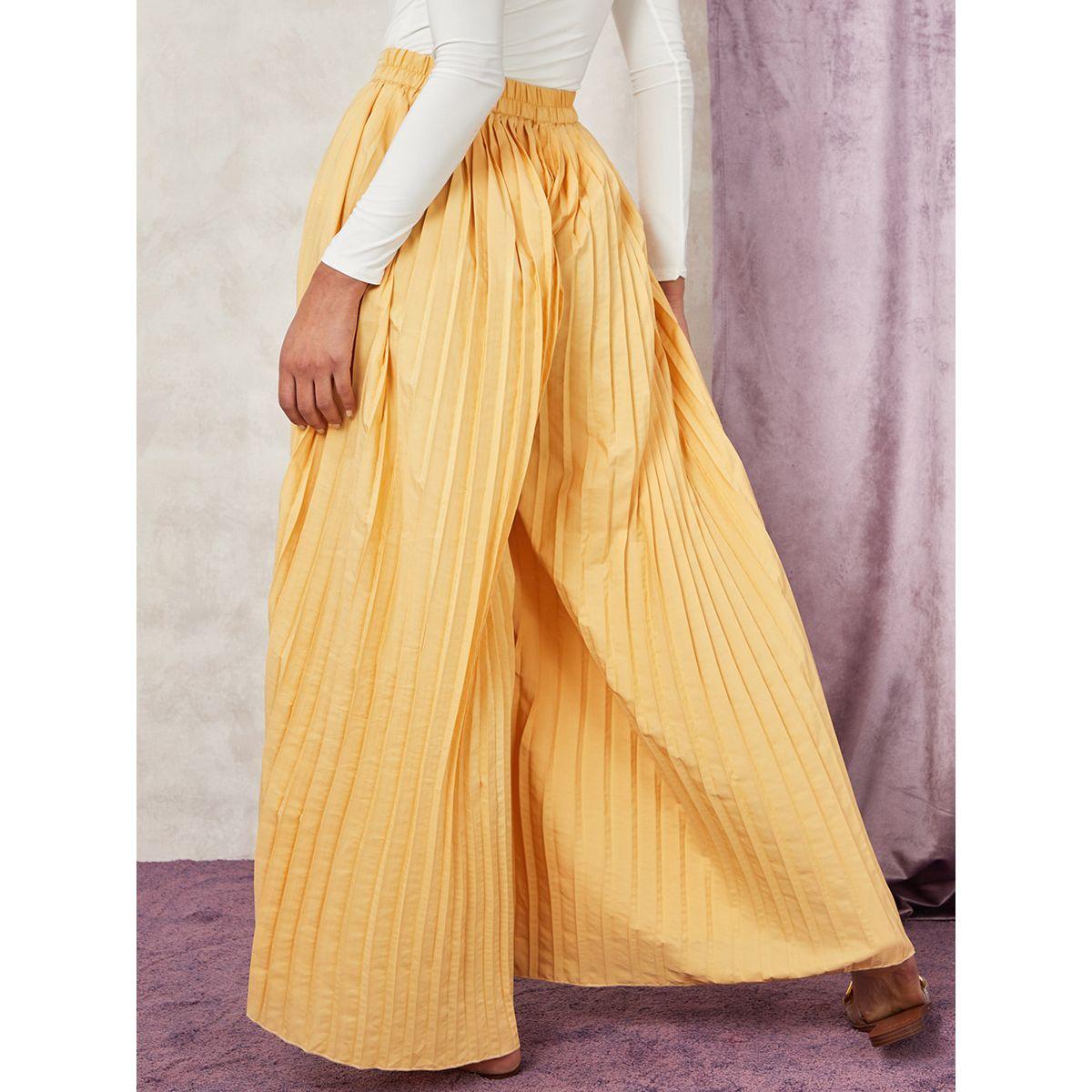 Styli Extreme Wide Leg Pleated Trouser-women-clothing-bottoms-trousers-image-6