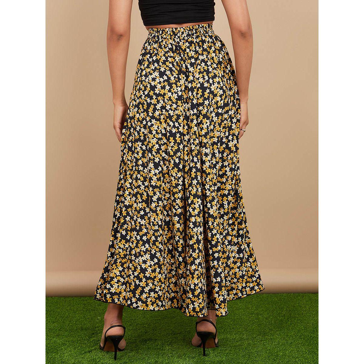 تنورة طويلة مطبعة بزهور من ستايلي-women-clothing-bottoms-skirts-image-4