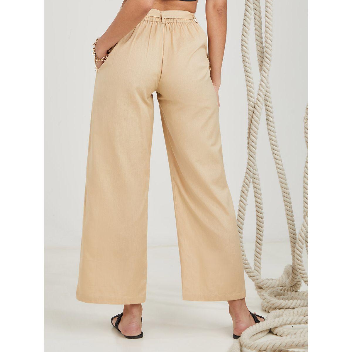 بنطال بقصة ارجل عريضة من ستايلي-women-clothing-bottoms-trousers-image-4