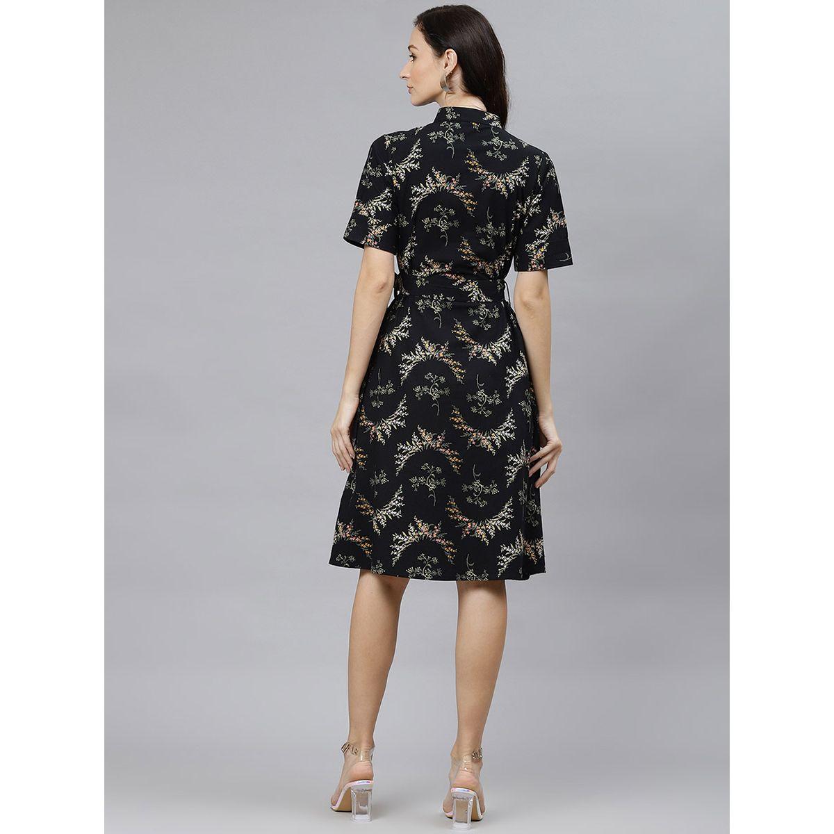 فستان مطبع بزهور من ستايلي-women-clothing-dresses-image-4
