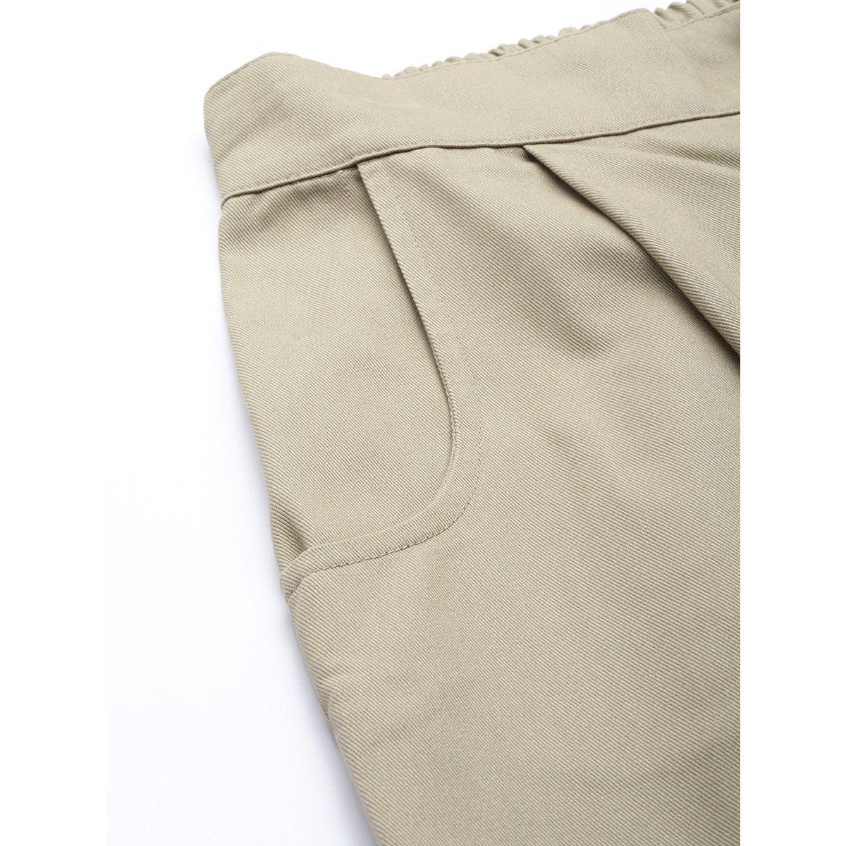 بنطال كاجوال بخصر عالي من ستايلي-women-clothing-bottoms-trousers-image-6