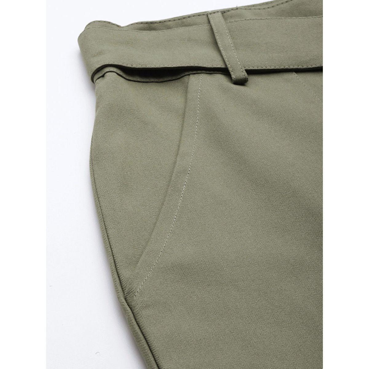 بنطال بحزام خصر مزين بحلقة-women-clothing-bottoms-trousers-image-7