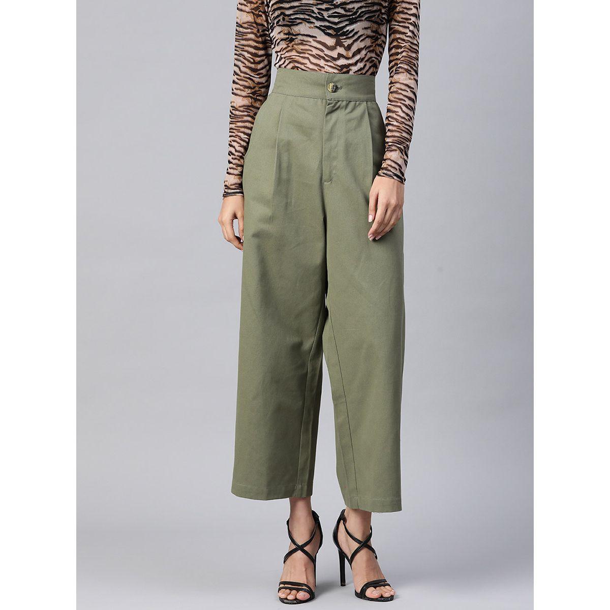 بنطال بخصر عالي من ستايلي-women-clothing-bottoms-trousers-image-1