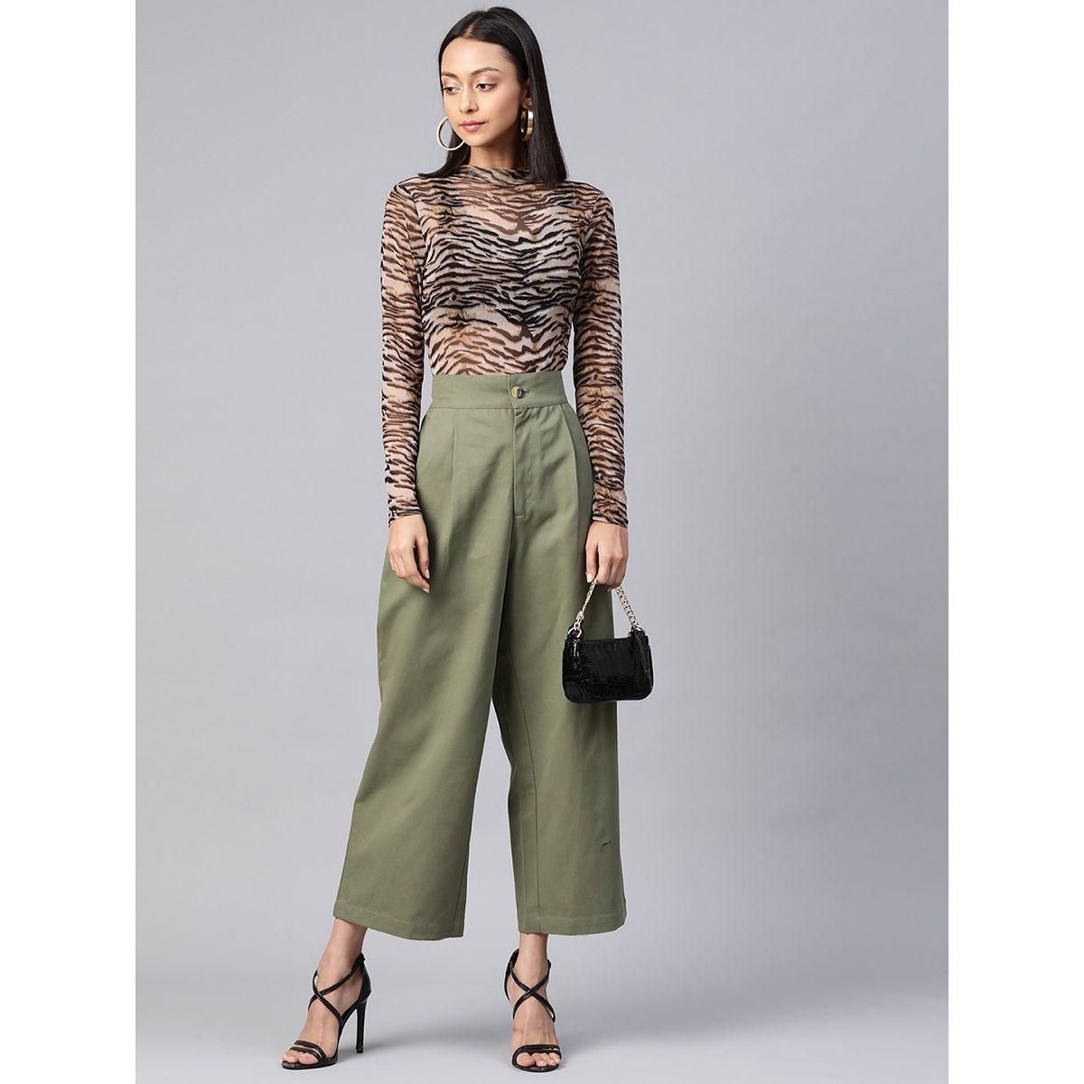 بنطال بخصر عالي من ستايلي-women-clothing-bottoms-trousers-image-4