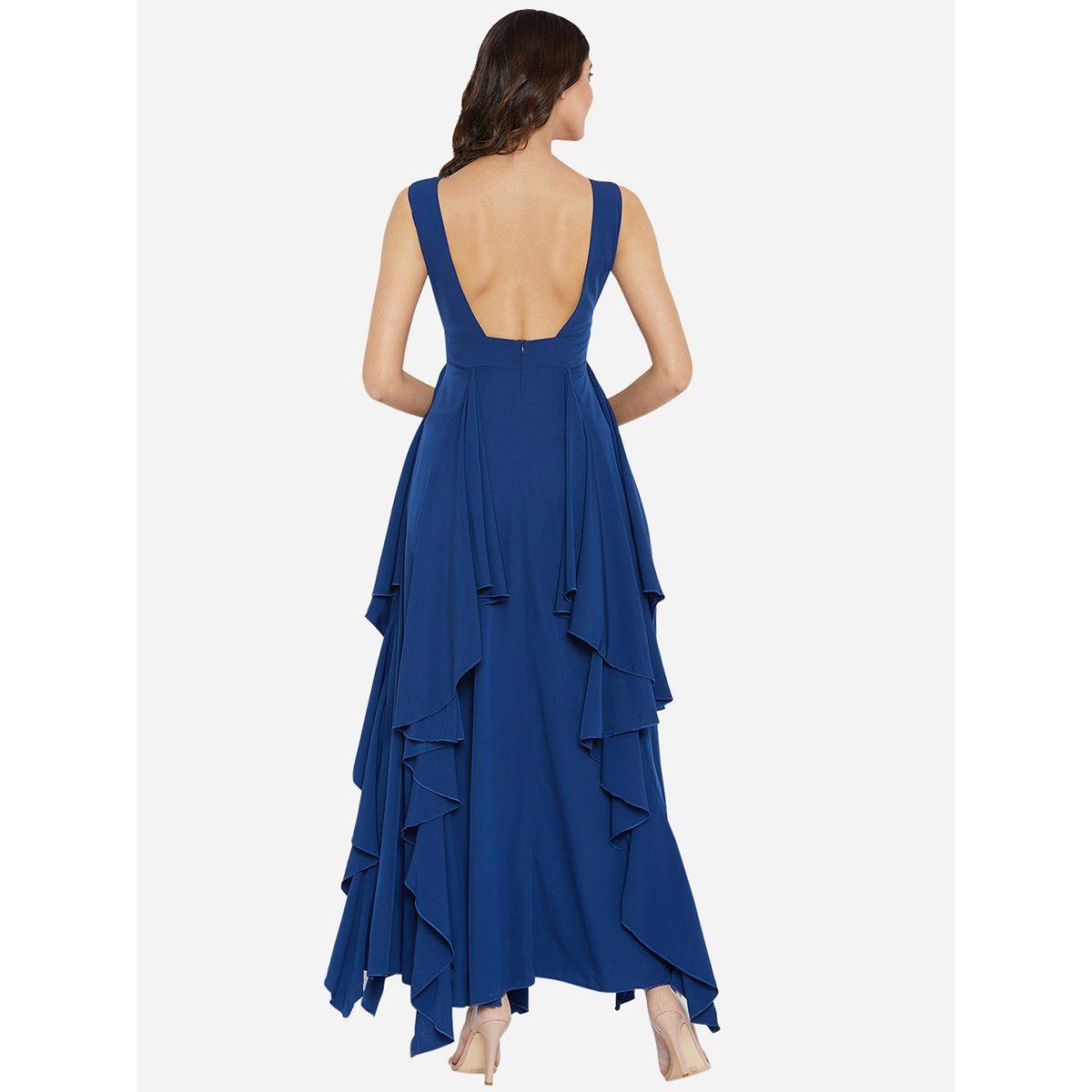 Styli Sleeveless Frill Detail A-line Maxi Dress-women-clothing-dresses-image-5