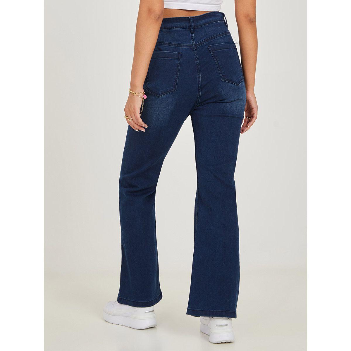 Styli High Rise Flare Leg Jeans-women-clothing-bottoms-jeans-image-4