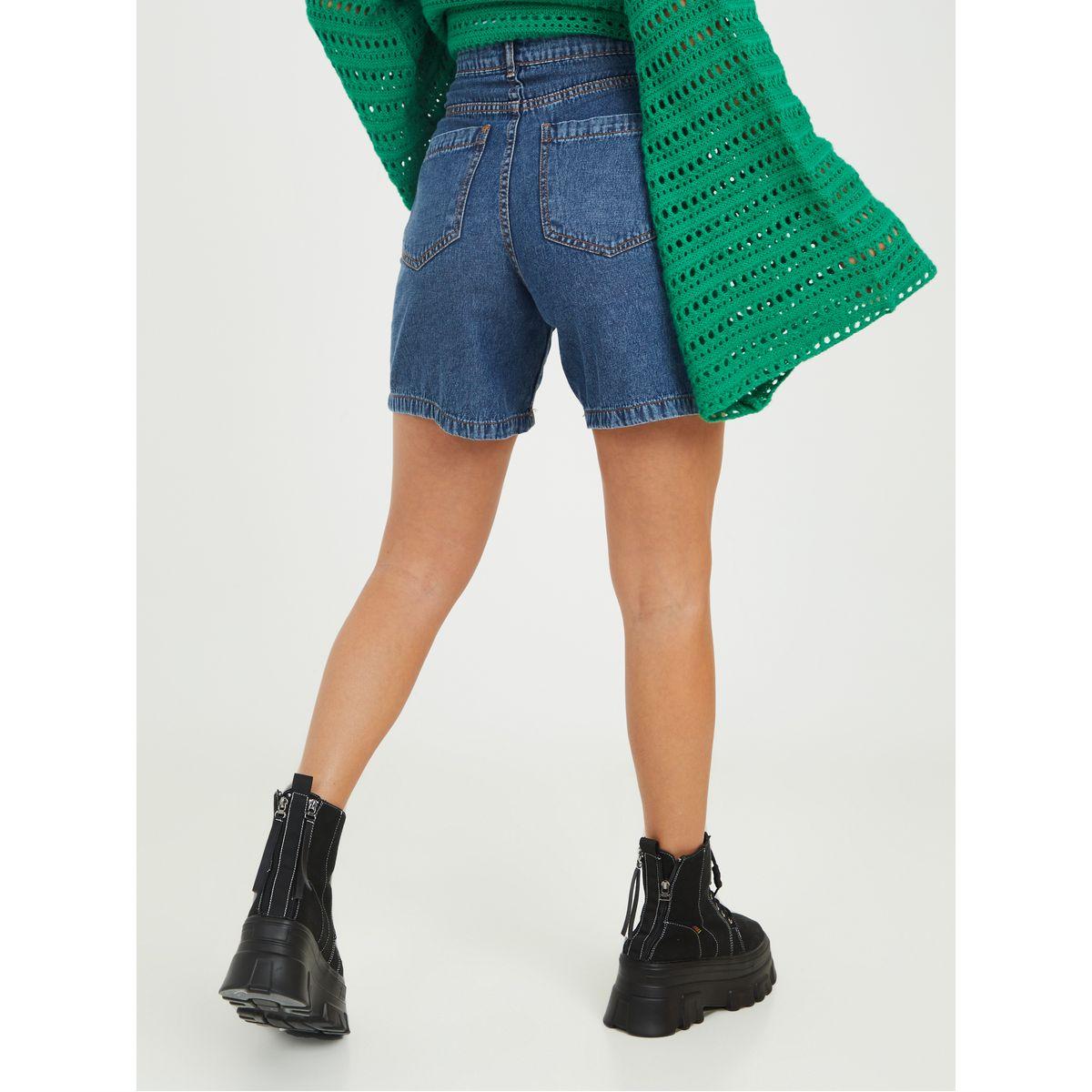 شورت دنيم بخصر عالي-women-clothing-bottoms-shorts-image-4