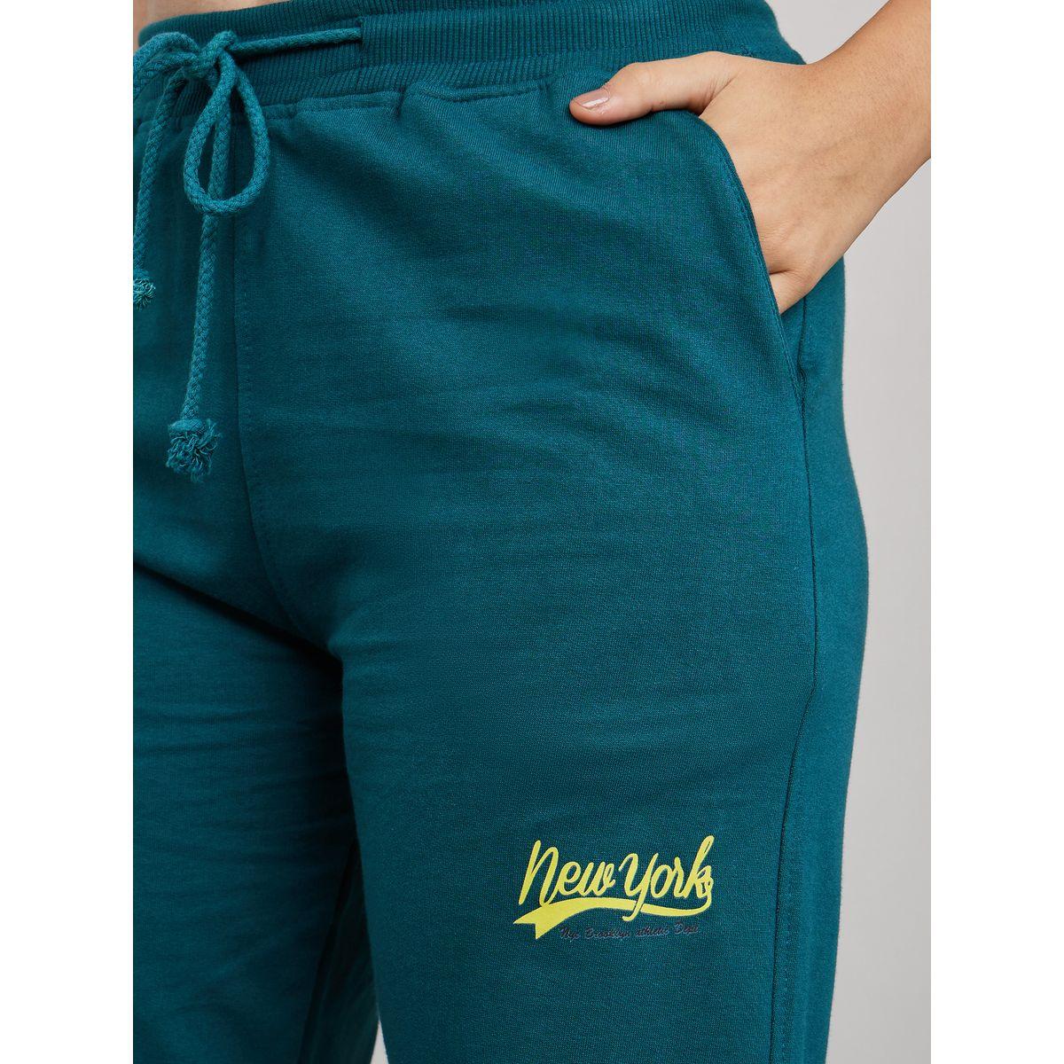 Styli Text Print Drawstring Waistband Cuffed Jogger-women-clothing-bottoms-joggers-image-3
