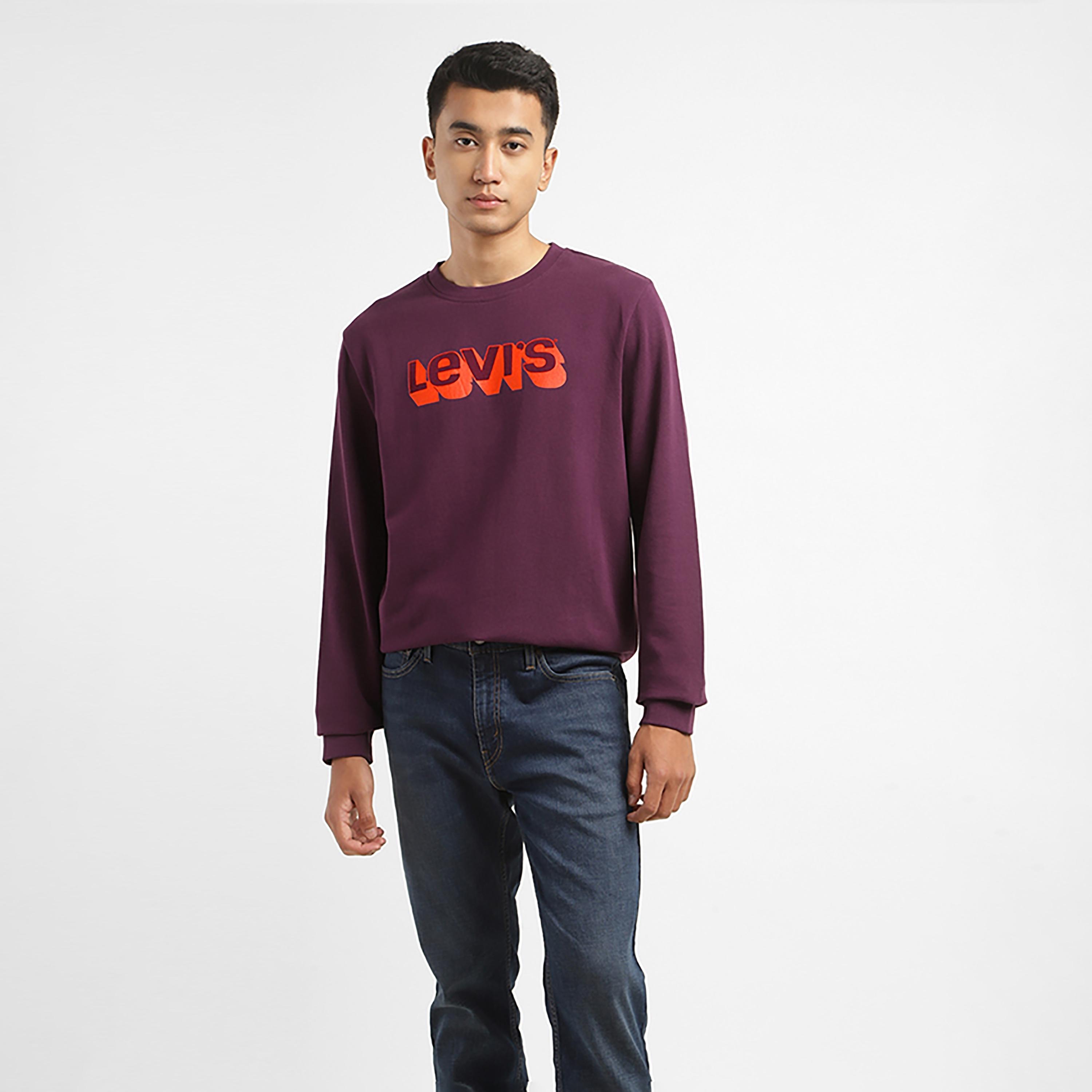 Levi's Logo Crew Neck Sweatshirt-men-clothing-hoodiesandsweatshirts-image-2