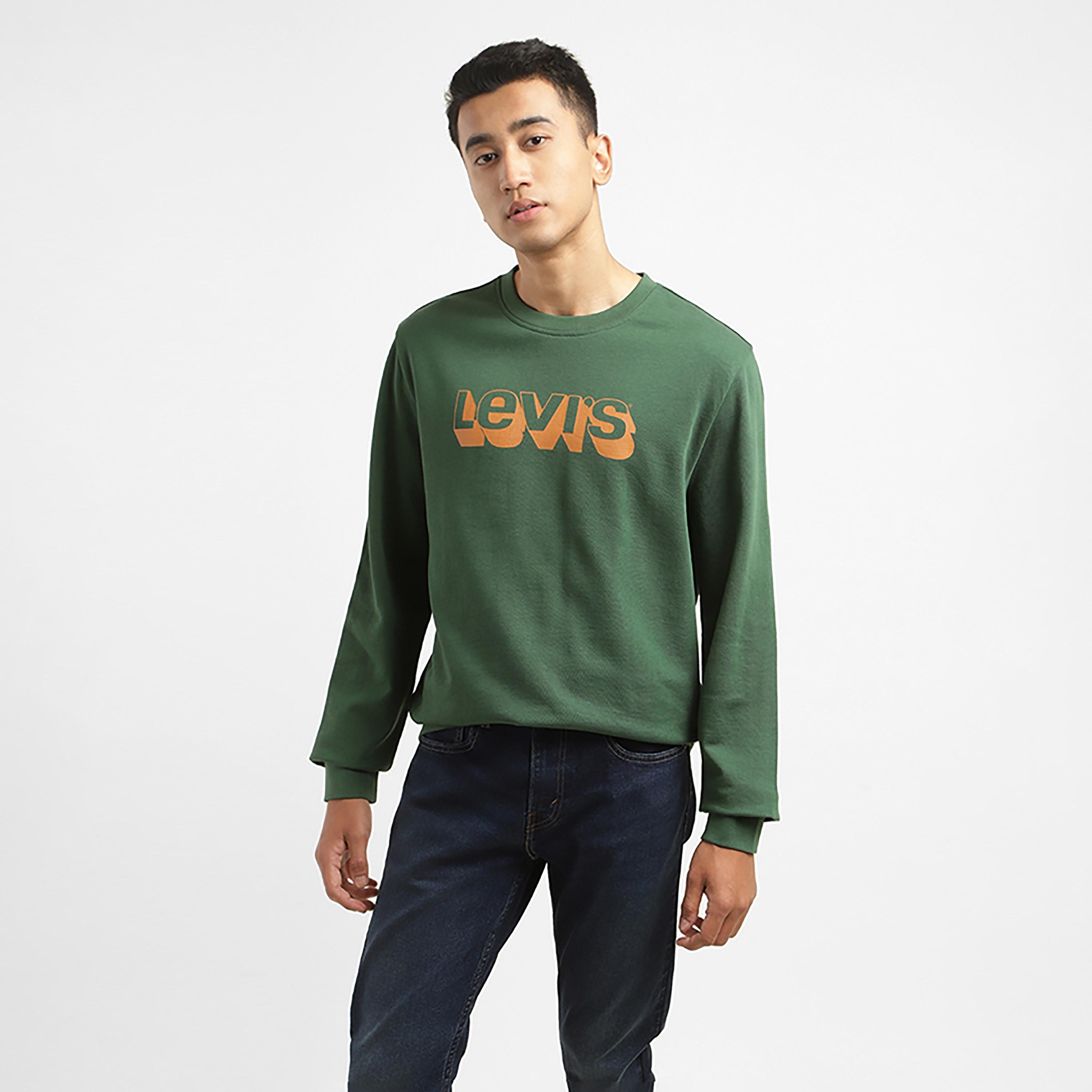 Levi's Logo Crew Neck Sweatshirt-men-clothing-hoodiesandsweatshirts-image-2