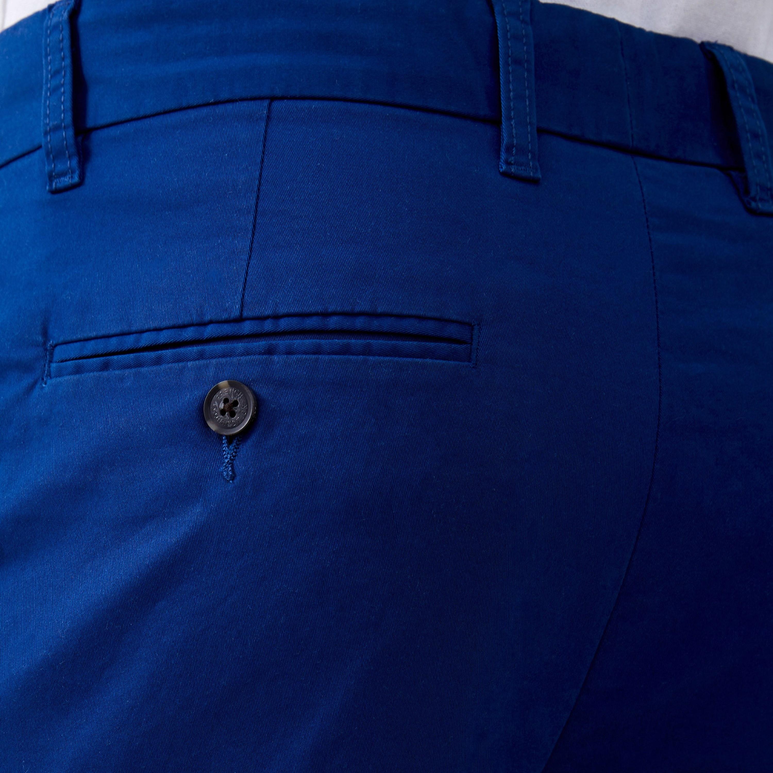French Connection Regular Fit Mid-Rise Buttoned Men's Chino Shorts-men-clothing-bottoms-shorts-image-2