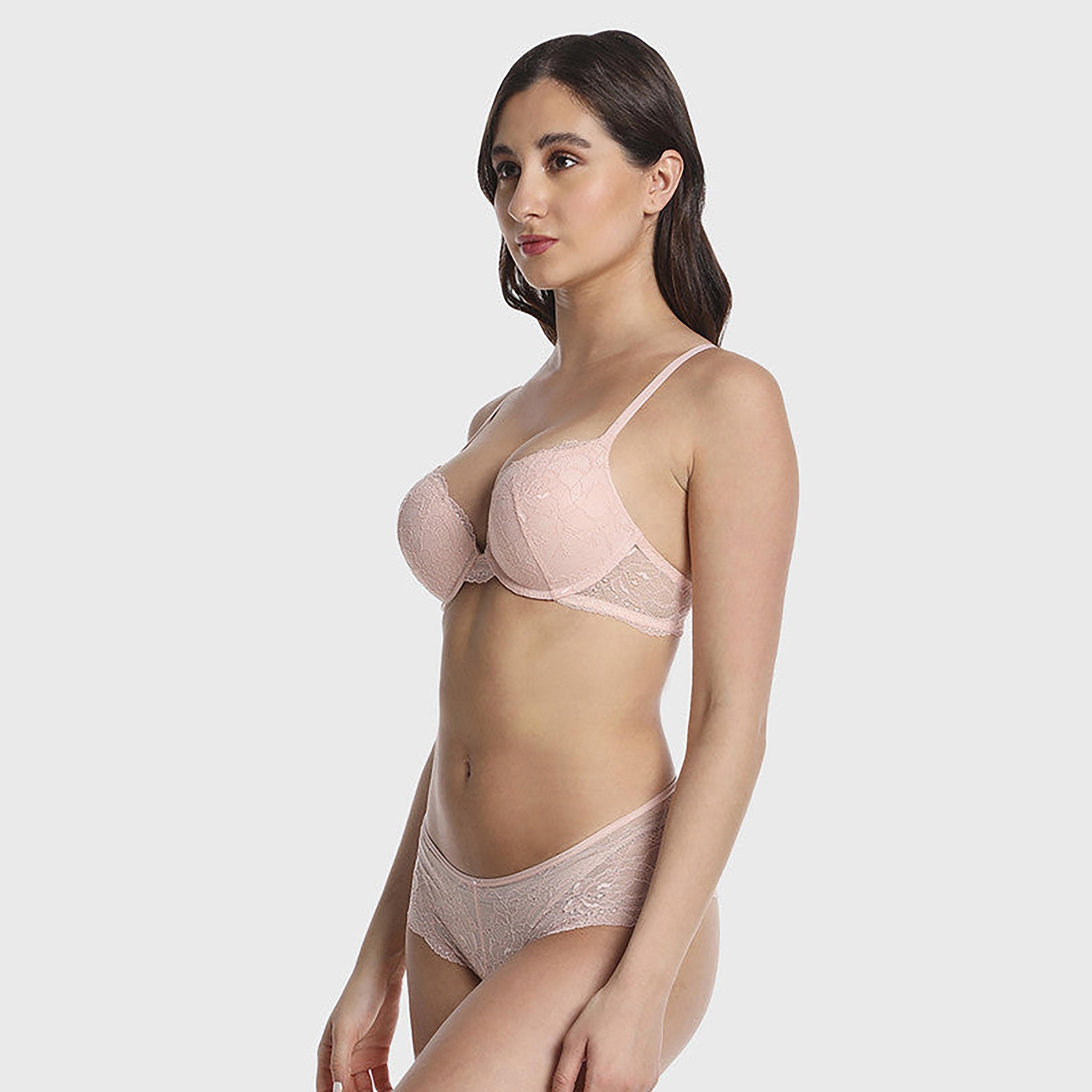 حمالة صدر نسائية وردية غير مبطنة بدون أسلاك لا سينزا-women-clothing-lingerie-bras-image-4