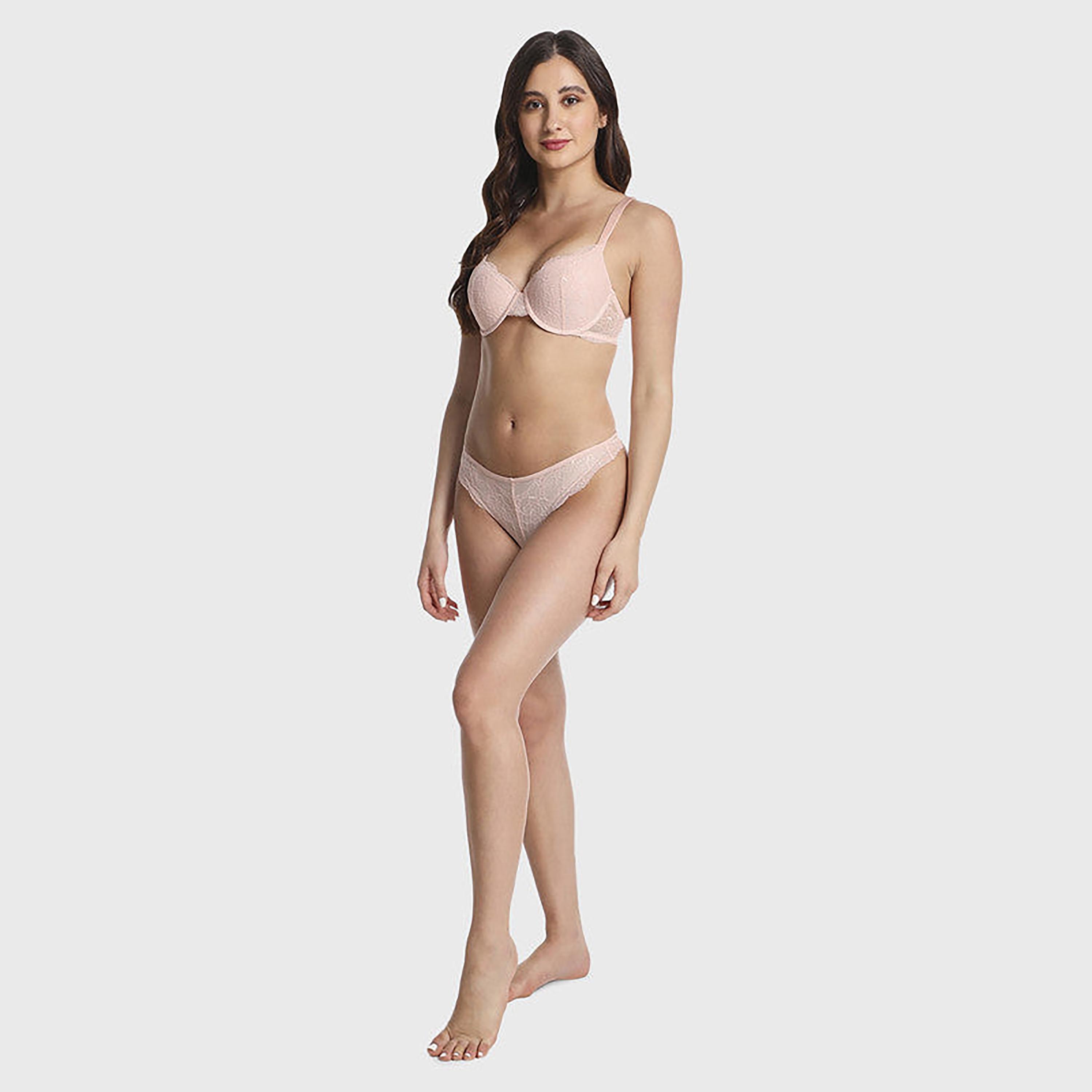 La Senza Obvious Non-Padded Non-Wired Lightly Lined Beige Women's Bra-women-clothing-lingerie-bras-image-3