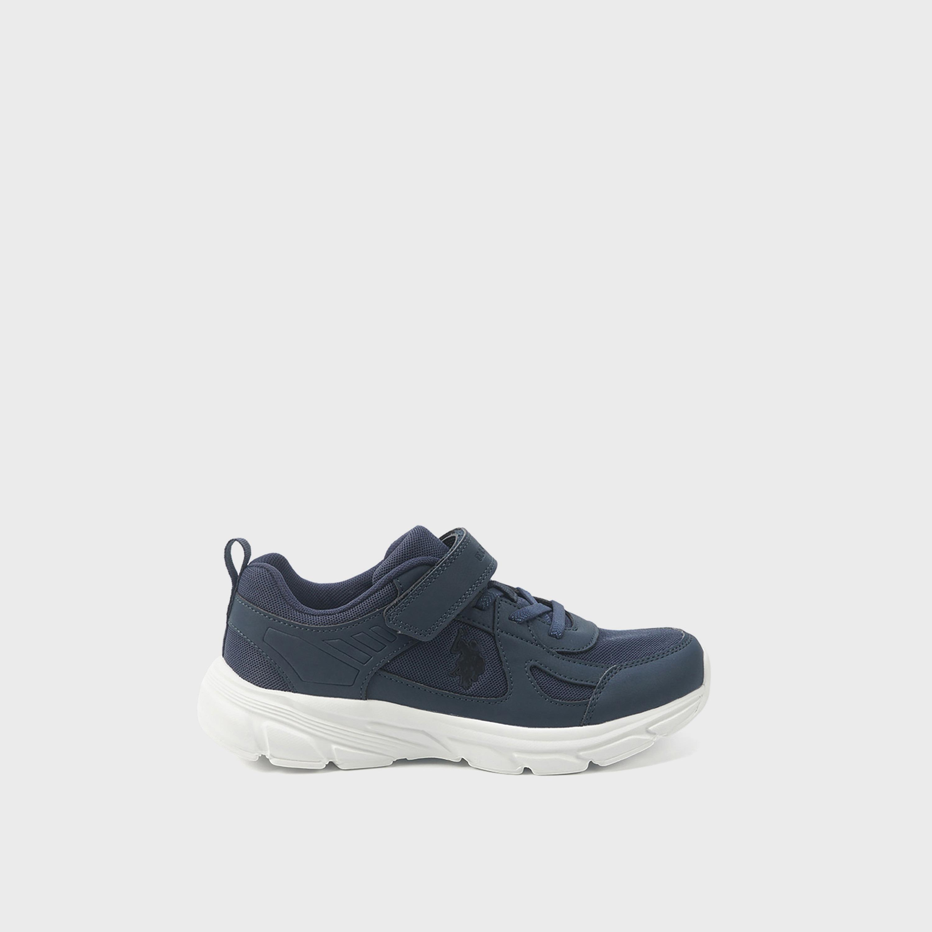 يو إس بولو أسن- حذاء  رياضي للأطفال بخطاف وحلقة | 5F-NUPI-JR-GLB-5PR-girls-shoes-sneakers-image-2