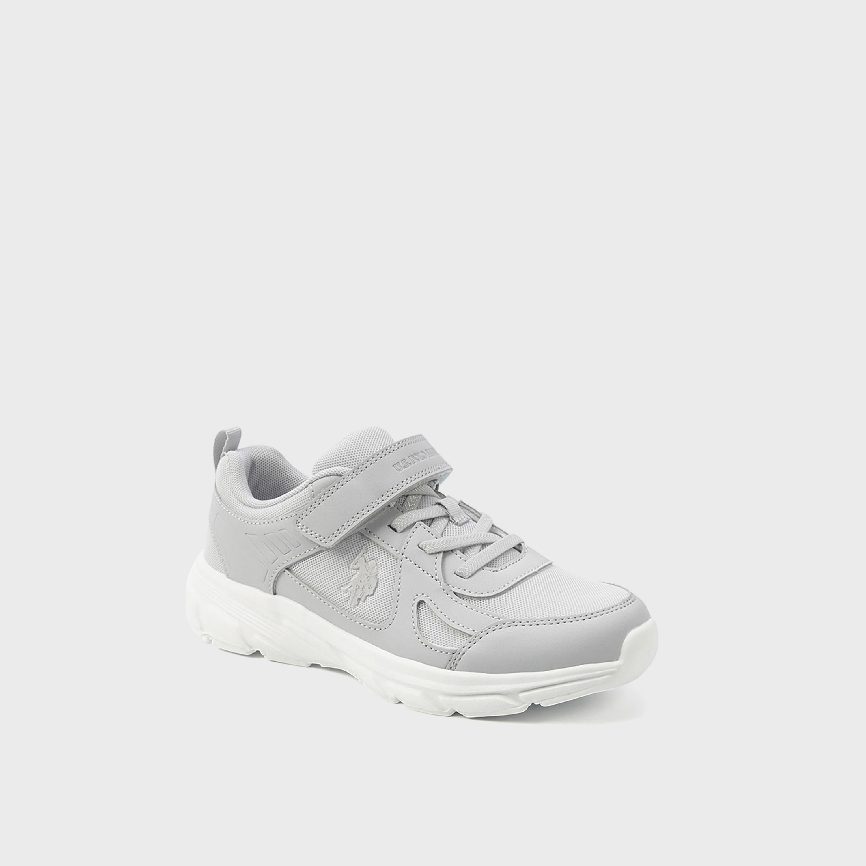 يو إس بولو أسن- حذاء  رياضي للأطفال بخطاف وحلقة | 5F-NUPI-JR-GLB-5PR-girls-shoes-sneakers-image-1