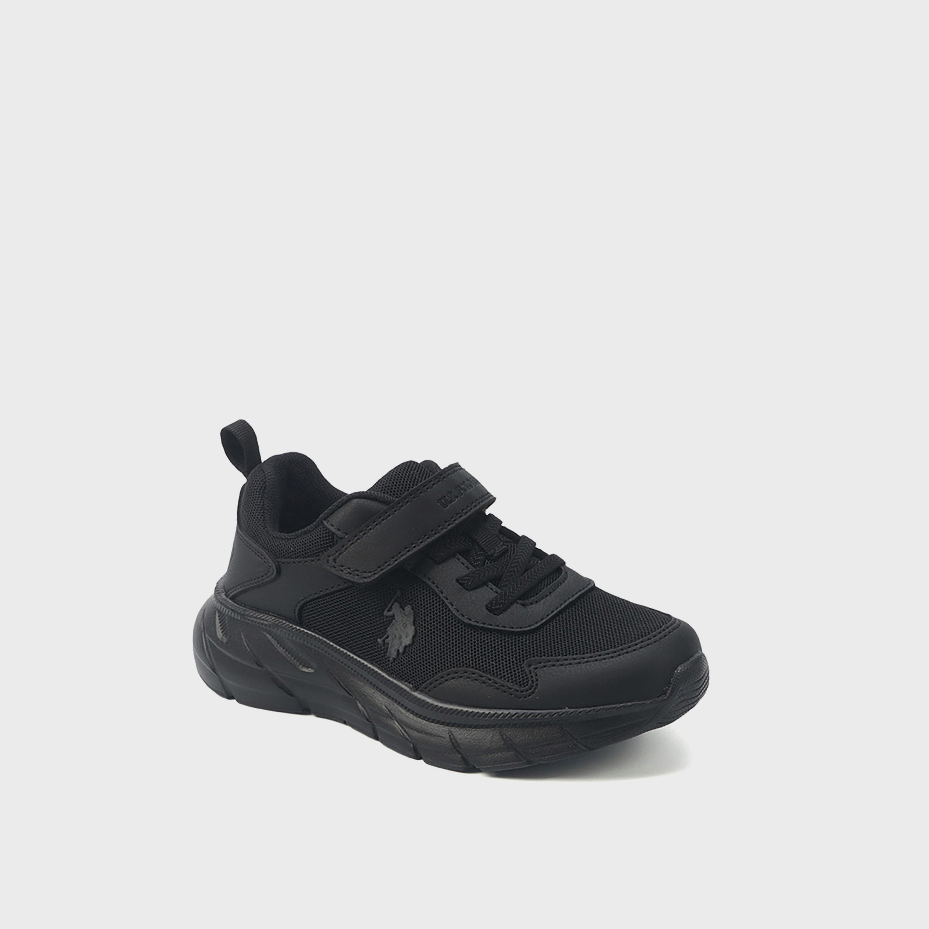 يو إس بولو أسن- حذاء  رياضي للأطفال بخطاف وحلقة | 5F-PUKE-JR-GLB-5PR-girls-shoes-sneakers-image-1