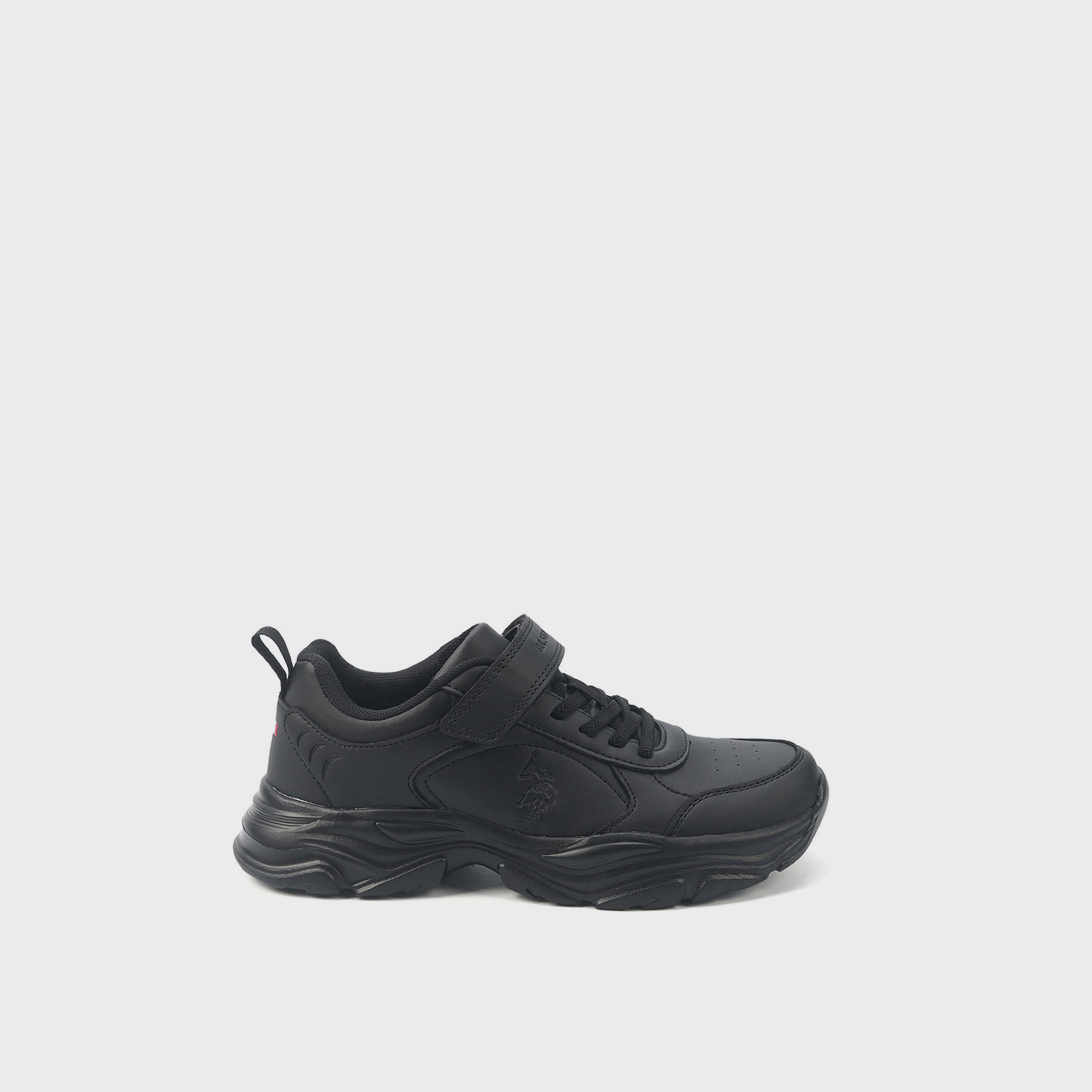 يو إس بولو أسن- حذاء  رياضي للأطفال بخطاف وحلقة | 5F-TEMAL-JR-GLB-5PR-girls-shoes-sneakers-image-2
