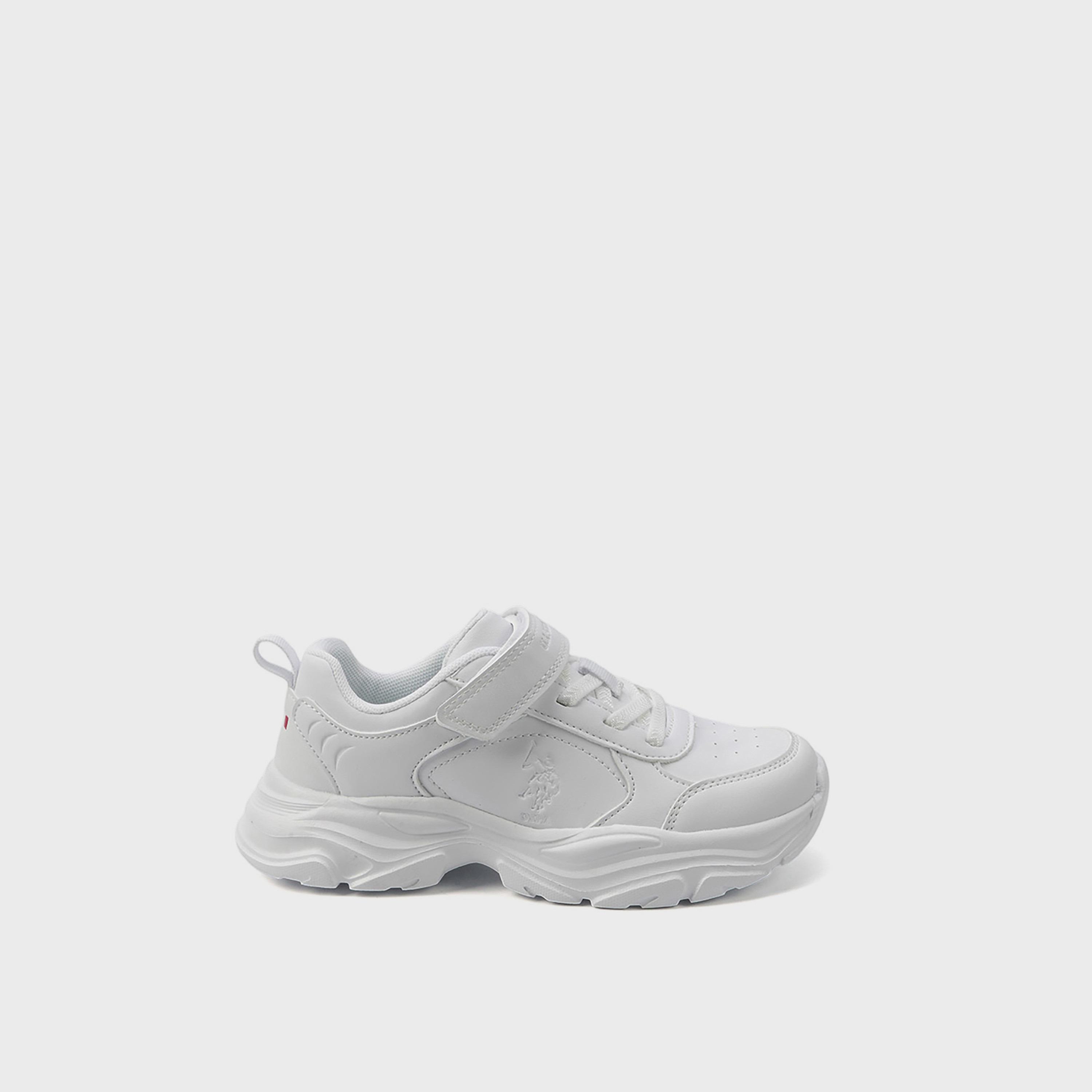 يو إس بولو أسن- حذاء  رياضي للأطفال بخطاف وحلقة | 5F-TEMAL-JR-GLB-5PR-girls-shoes-sneakers-image-2