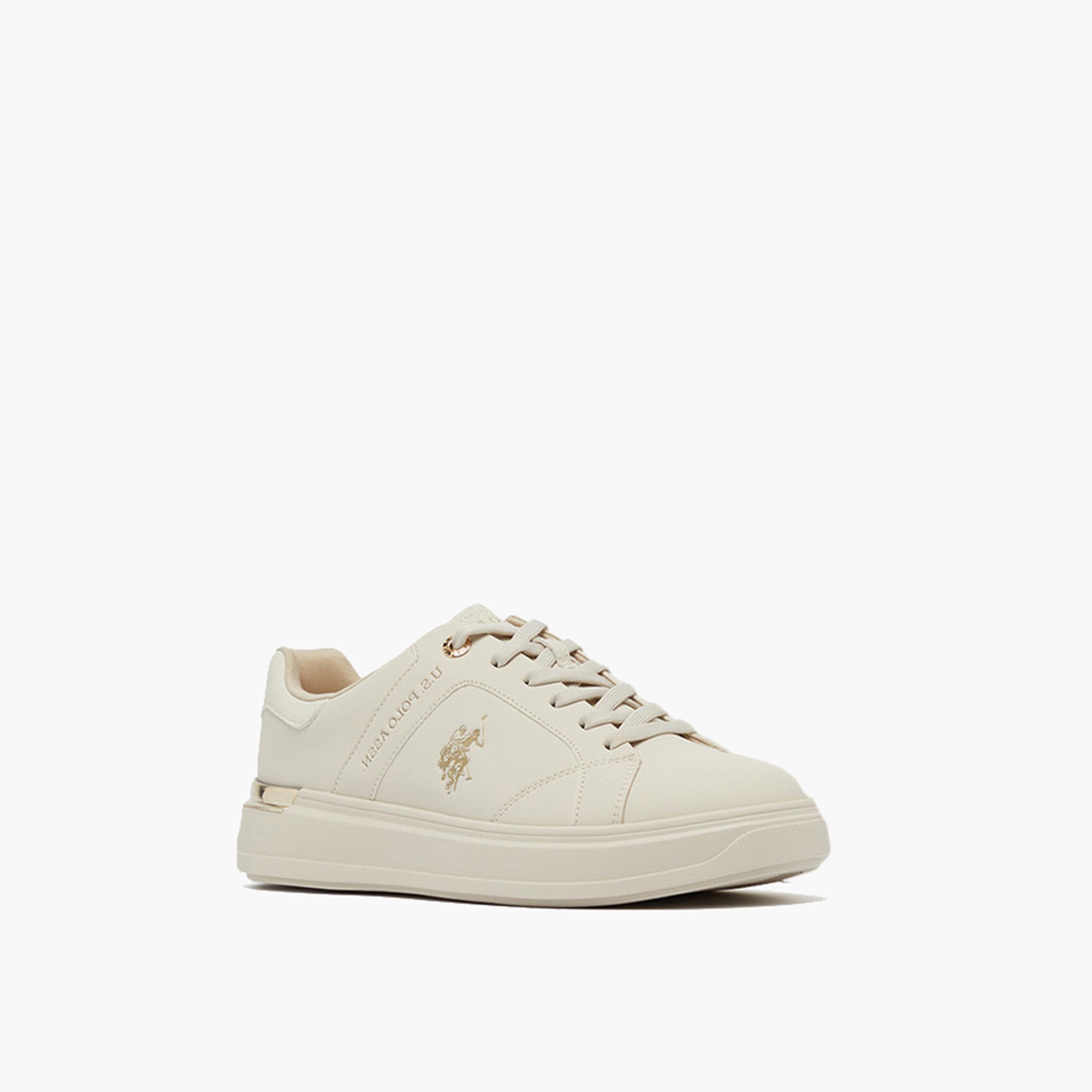 U.S. Polo Assn Women's Lace-Up 5M ALSON GLB 5FX Low Ankle Sneakers | 5M-ALSON-GLB-5FX-OD-women-shoes-sneakers-image-1