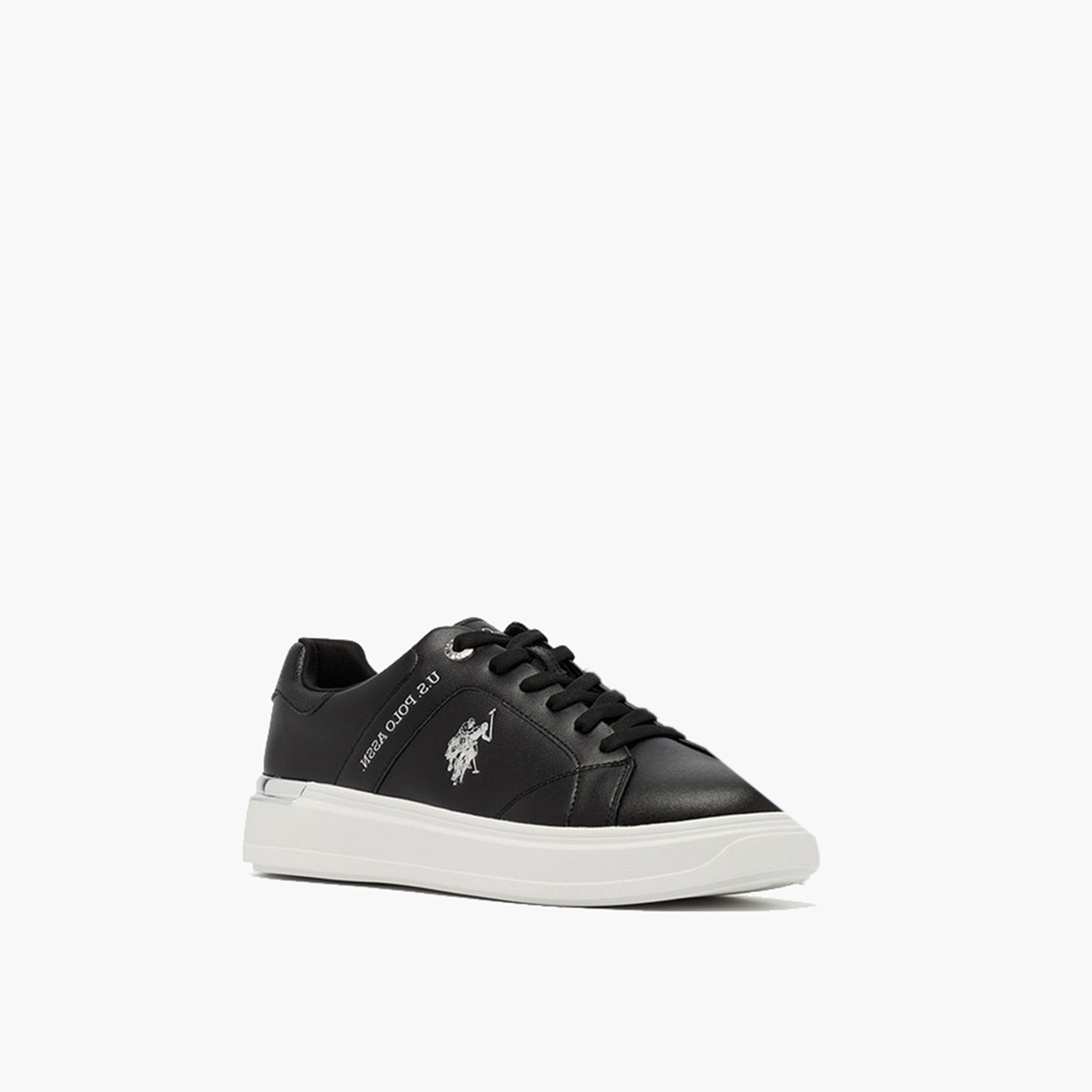 U.S. Polo Assn Women's Lace-Up 5M ALSON GLB 5FX Low Ankle Sneakers | 5M-ALSON-GLB-5FX-OD-women-shoes-sneakers-image-1