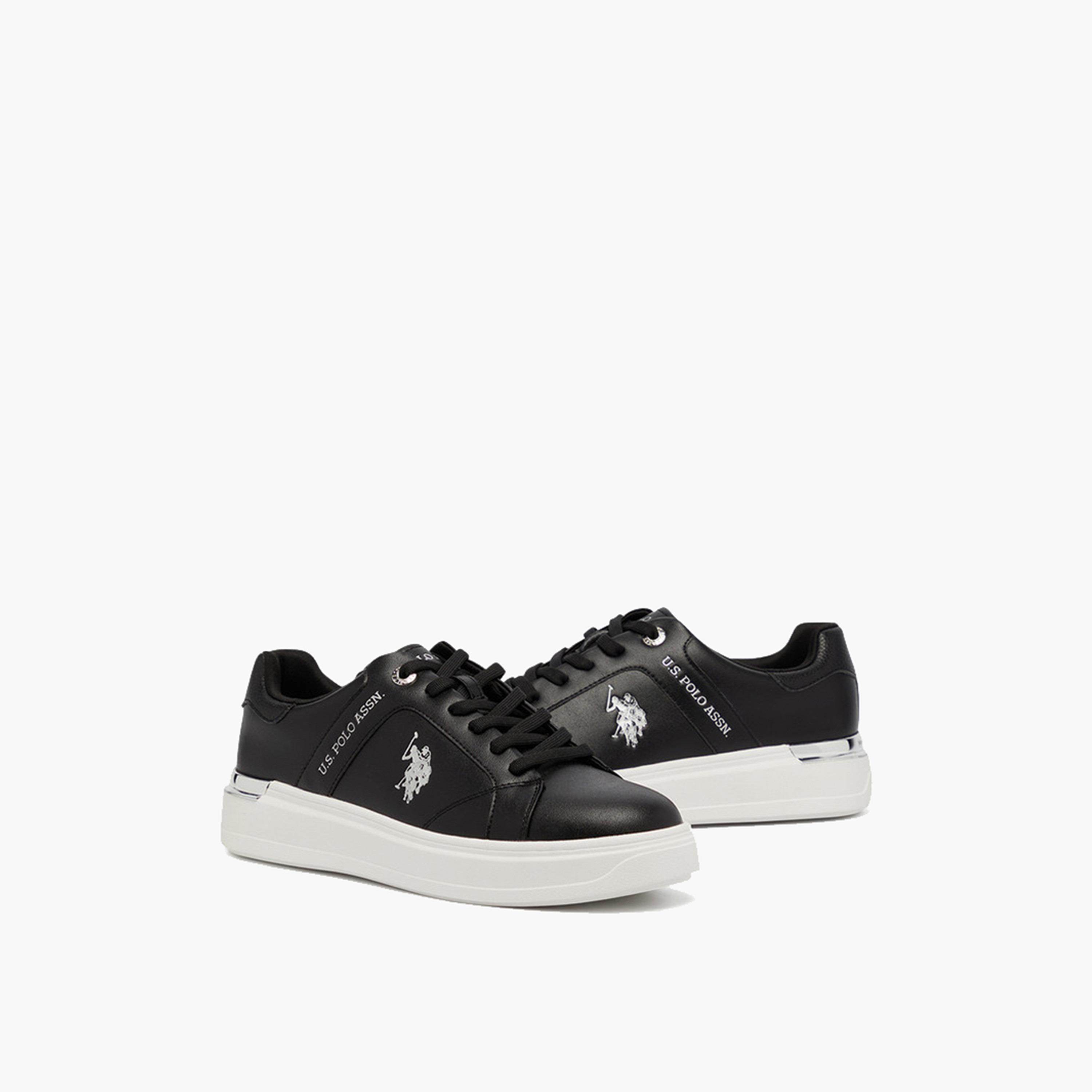 U.S. Polo Assn Women's Lace-Up 5M ALSON GLB 5FX Low Ankle Sneakers | 5M-ALSON-GLB-5FX-OD-women-shoes-sneakers-image-2