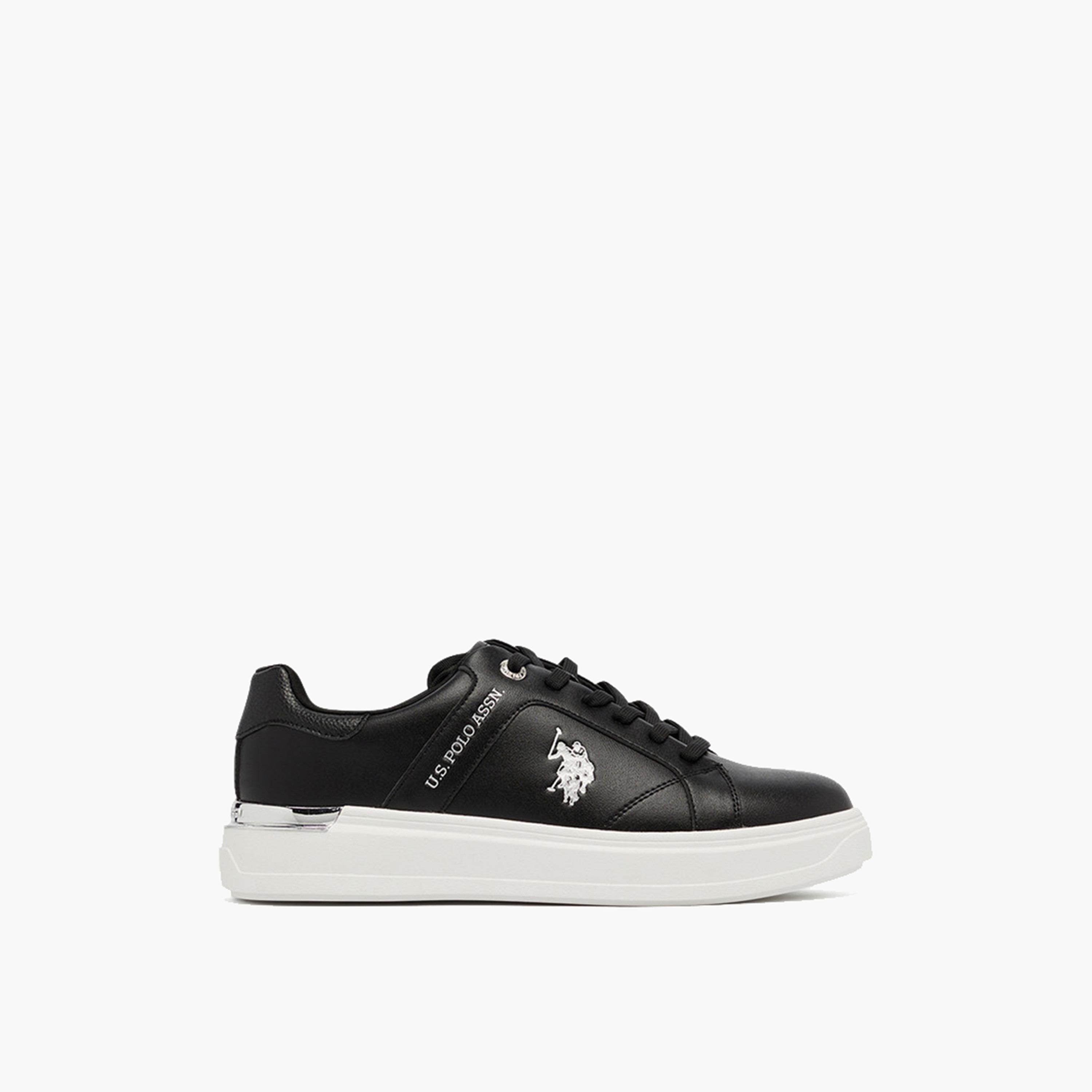 U.S. Polo Assn Women's Lace-Up 5M ALSON GLB 5FX Low Ankle Sneakers | 5M-ALSON-GLB-5FX-OD-women-shoes-sneakers-image-3