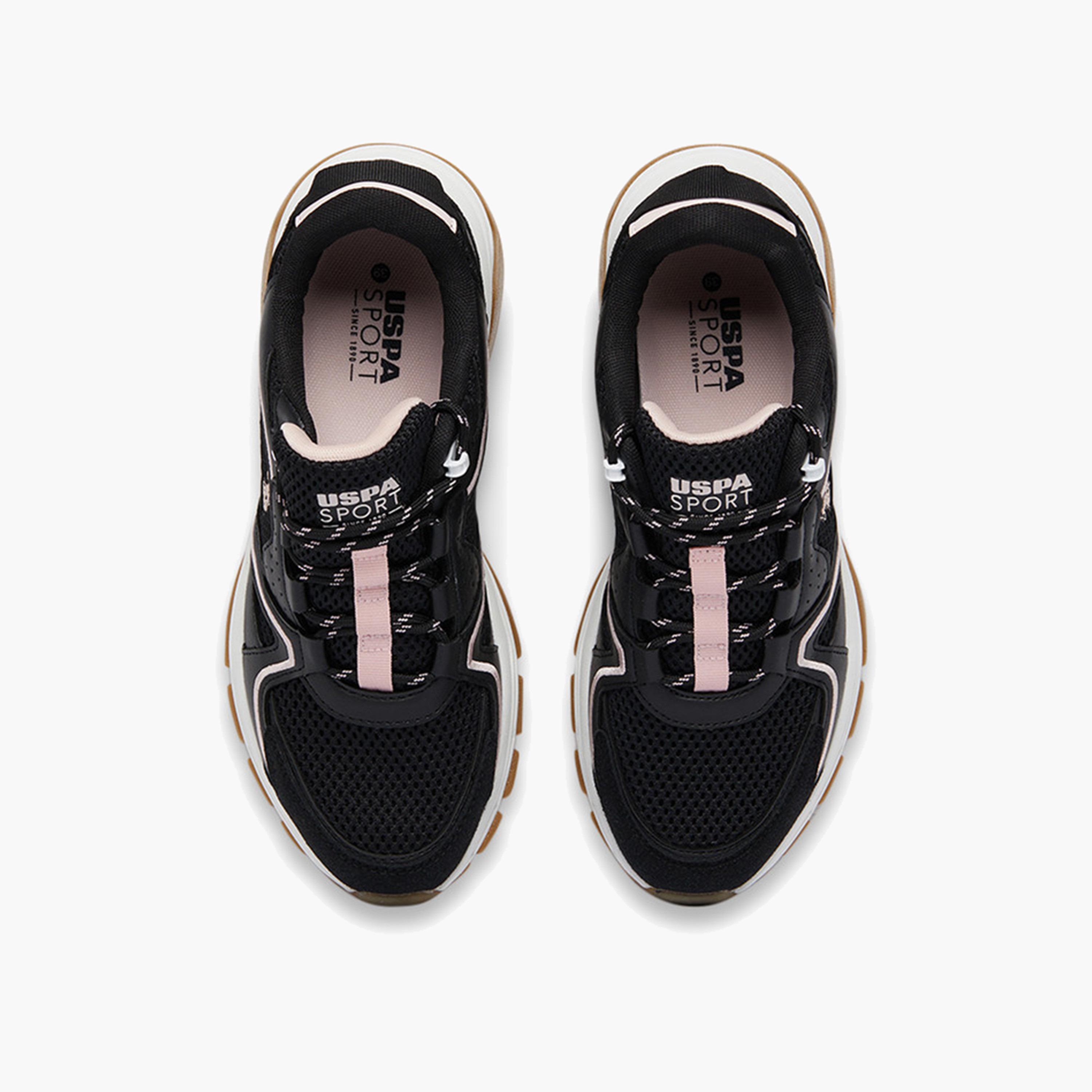 U.S. Polo Assn Women's Lace-Up 5M BLANCA GLB 5FX Low Ankle Sneakers | 5M-BLANCA-GLB-5FX-OD-women-shoes-sneakers-image-4