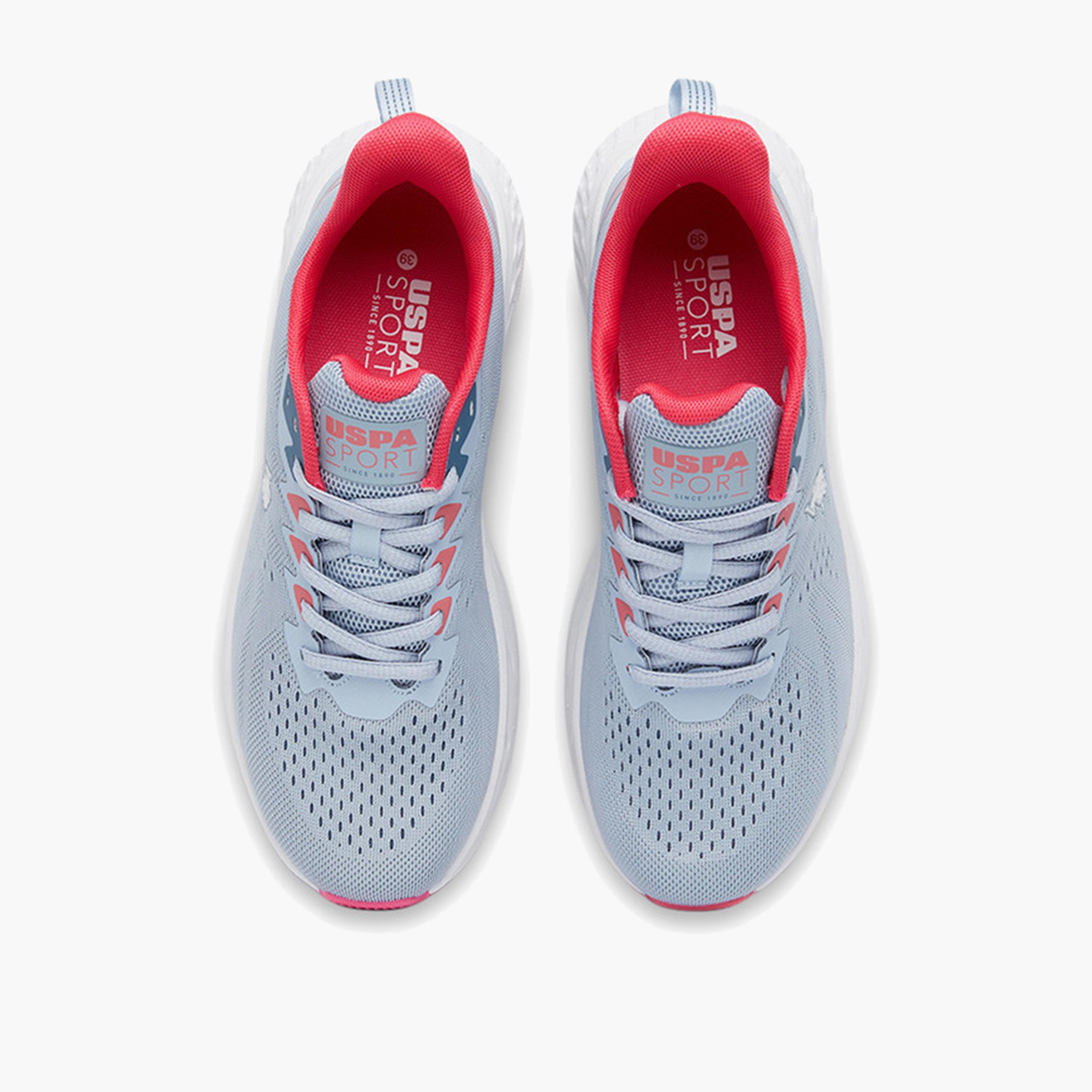 يو. أس. بولو أسن.- حذاء رياضي للنساء 5M CORA GLB 5FX كاحل منخفض برباط | 5M-CORA-GLB-5FX-OD-women-shoes-sneakers-image-4