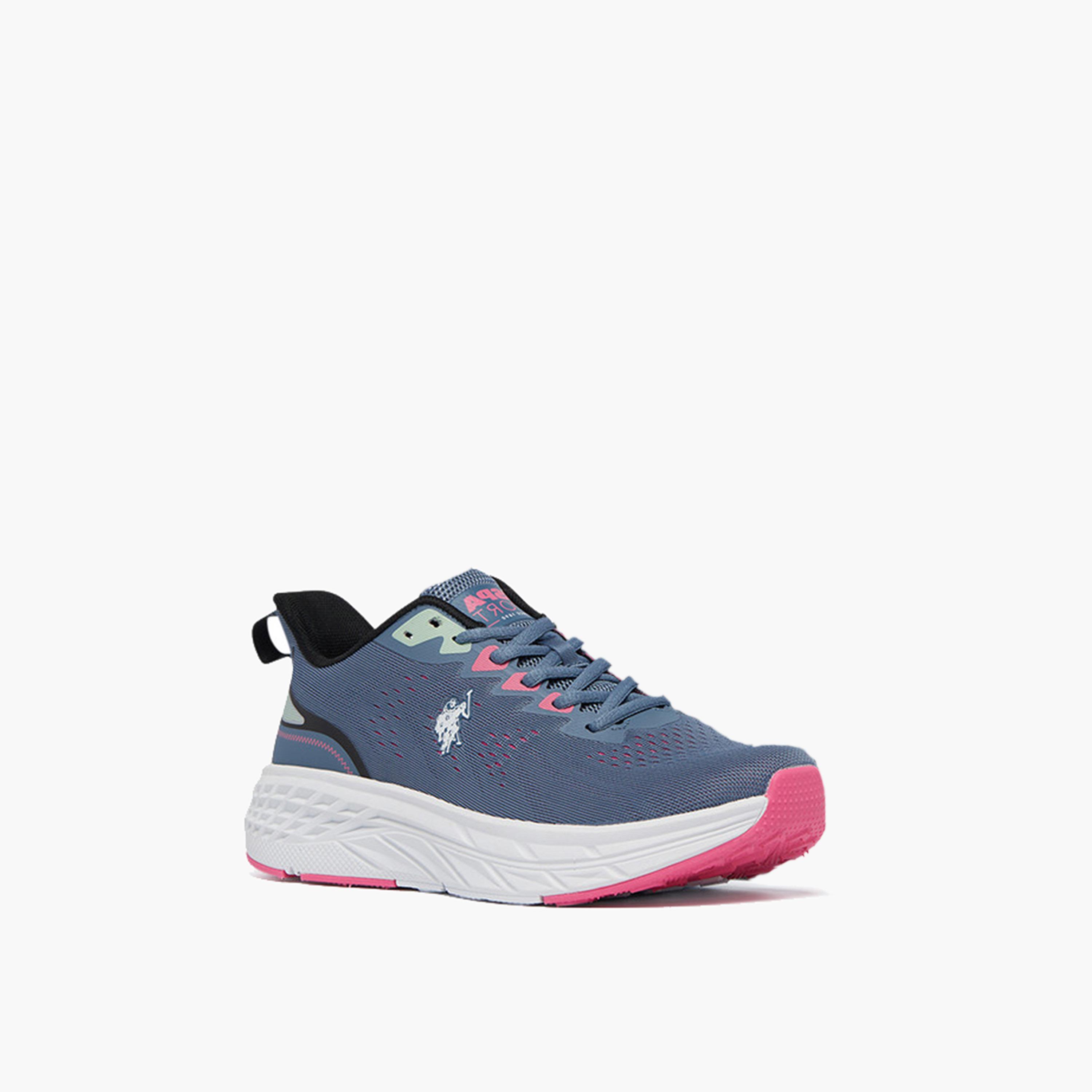U.S. Polo Assn Women's Lace-Up 5M CORA GLB 5FX Low Ankle Sneakers | 5M-CORA-GLB-5FX-OD-women-shoes-sneakers-image-1