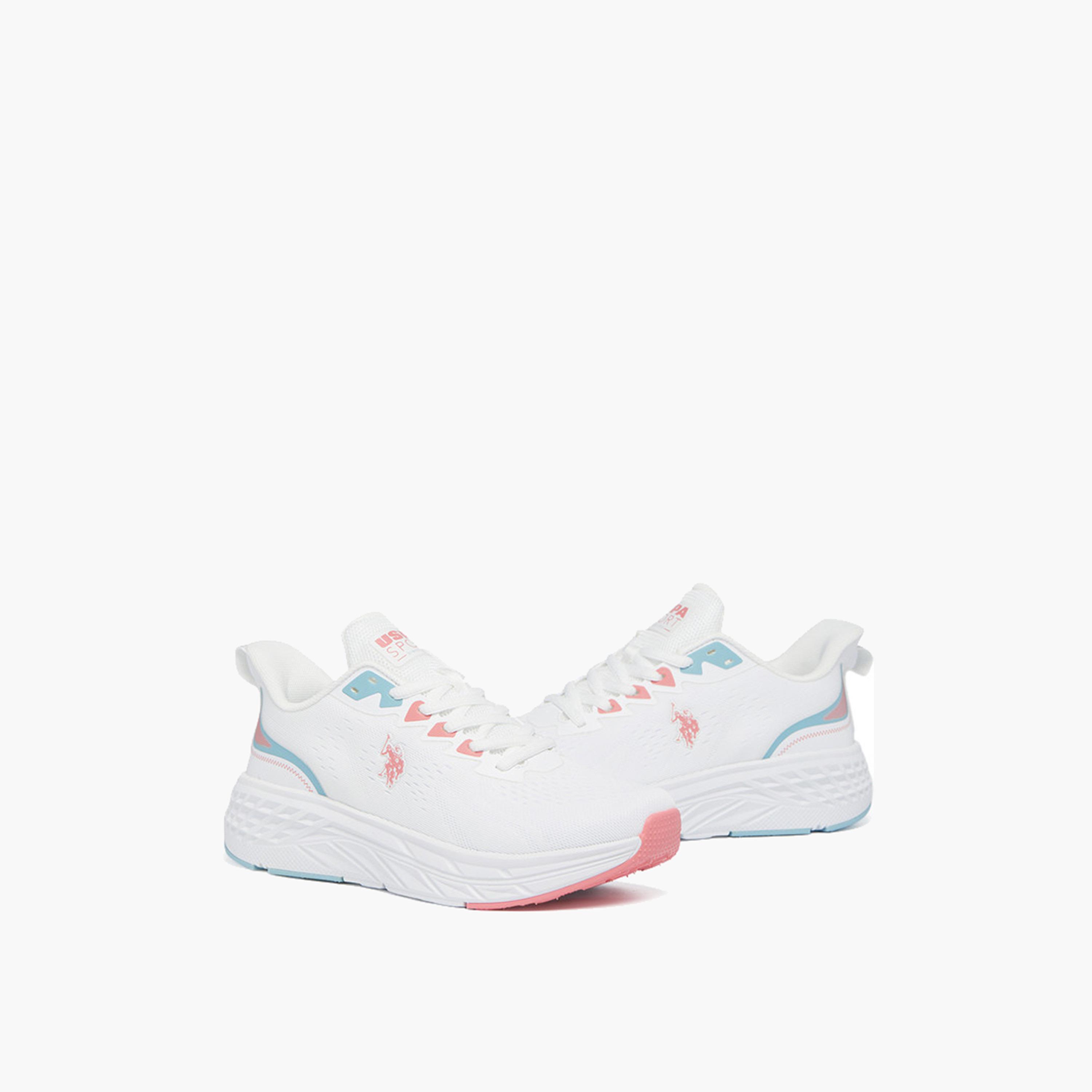 U.S. Polo Assn Women's Lace-Up 5M CORA GLB 5FX Low Ankle Sneakers | 5M-CORA-GLB-5FX-OD-women-shoes-sneakers-image-2