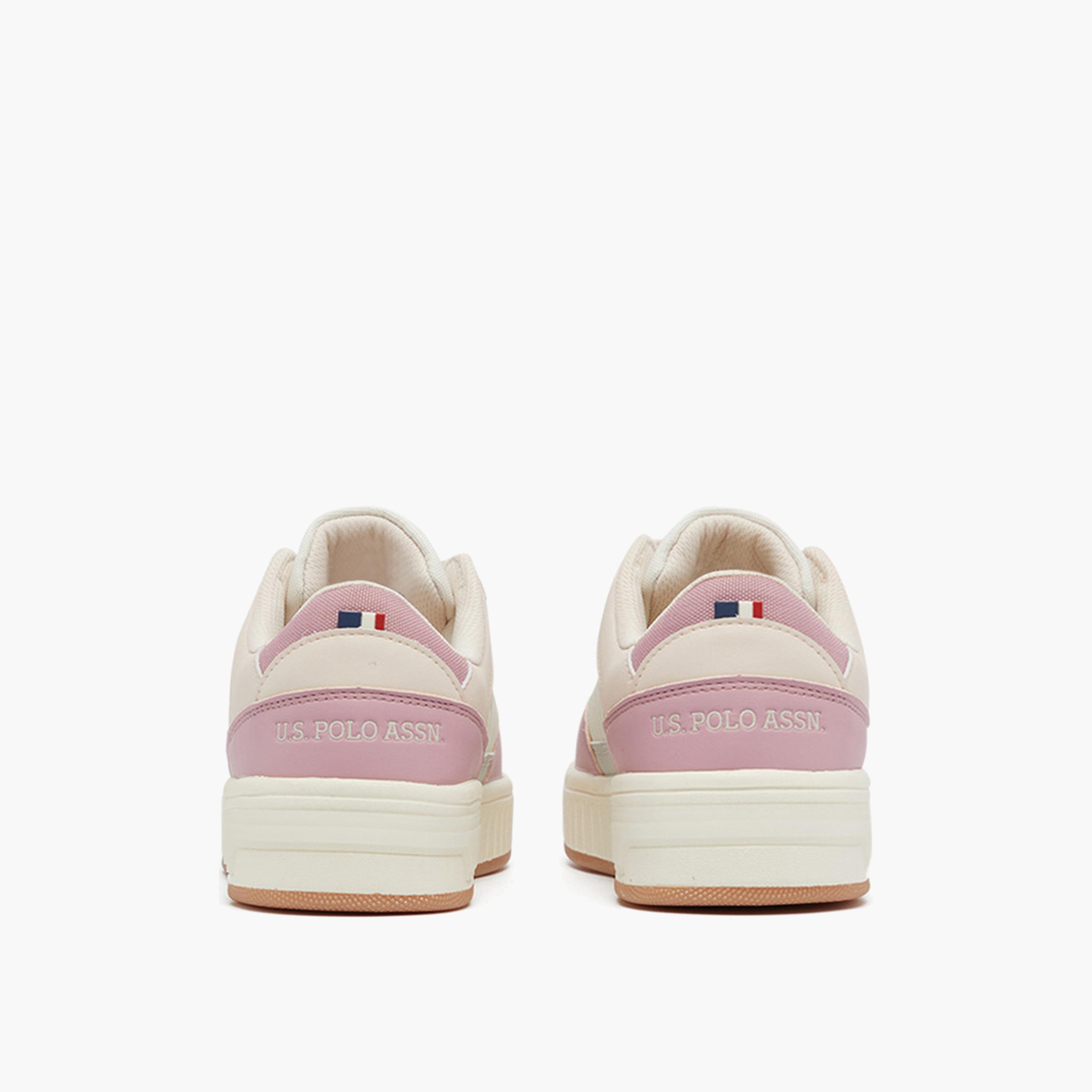 U.S. Polo Assn Women's Lace-Up 5M CYPHER GLB 5FX Low Ankle Sneakers | 5M-CYPHER-GLB-5FX-OD-women-shoes-sneakers-image-5