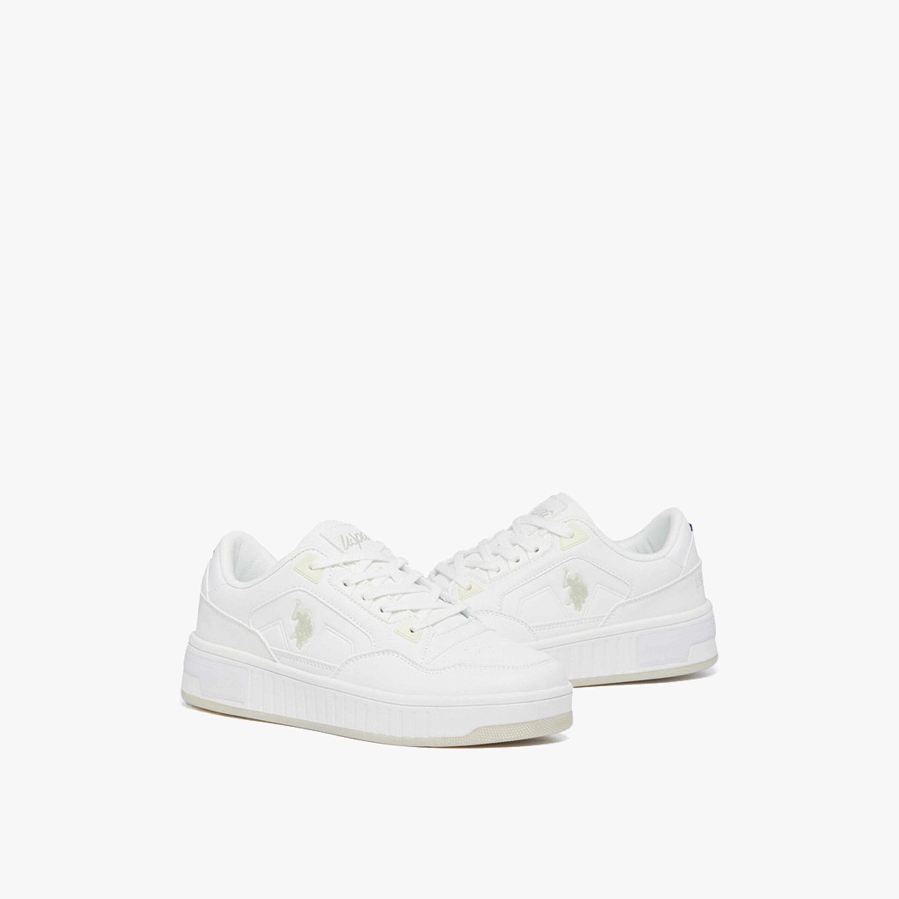 U.S. Polo Assn Women's Lace-Up 5M CYPHER GLB 5FX Low Ankle Sneakers | 5M-CYPHER-GLB-5FX-OD-women-shoes-sneakers-image-2
