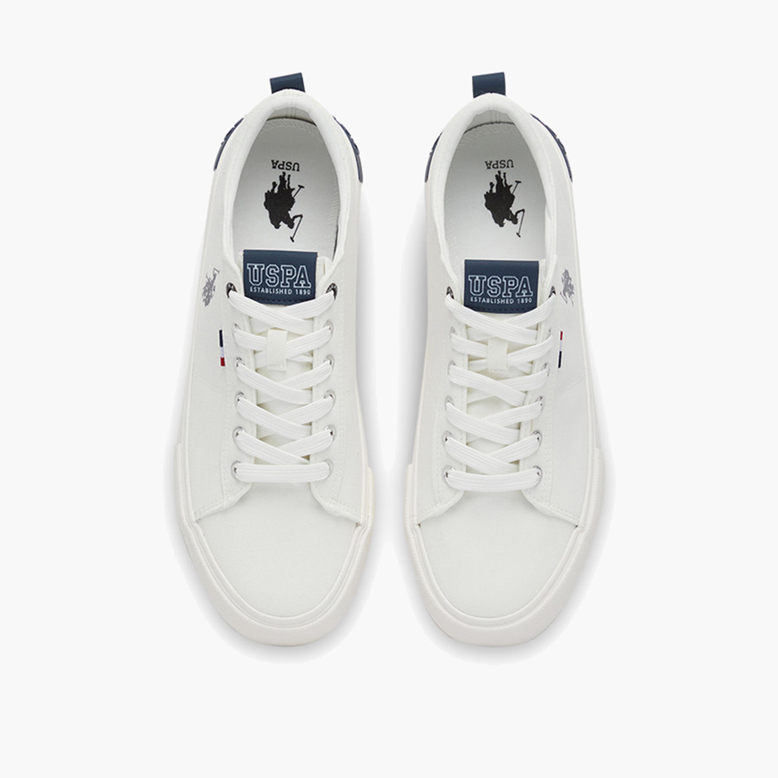 يو. أس. بولو أسن.- حذاء رياضي للرجال 5M FRANK GLB 5FX كاحل منخفض برباط | 5M-FRANK-GLB-5FX-OD-men-shoes-sneakers-image-4
