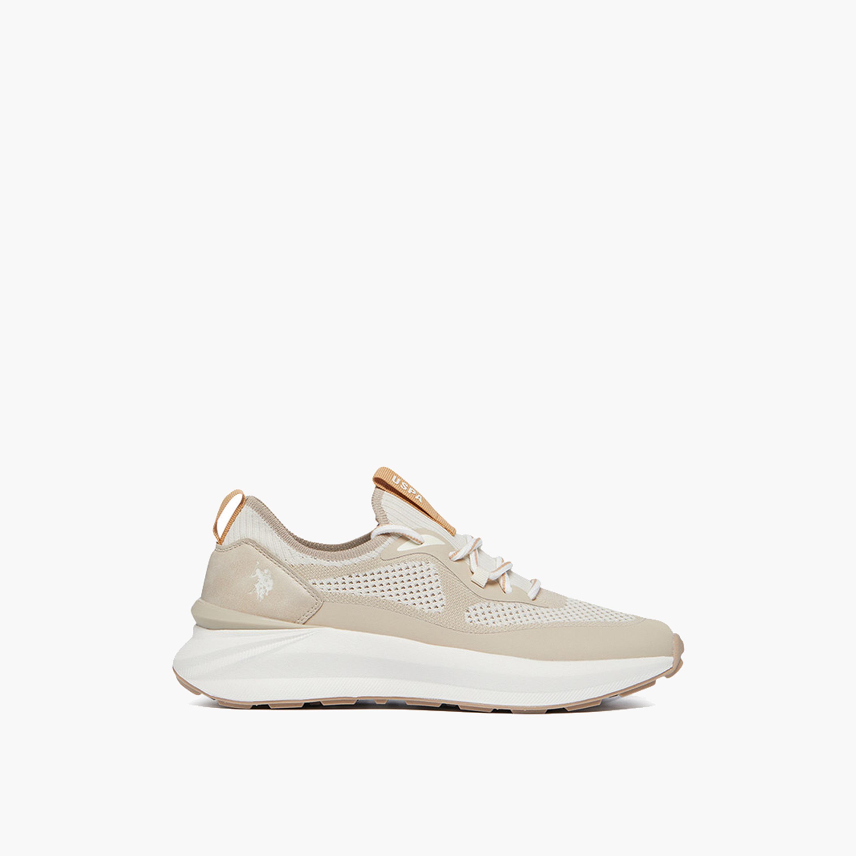 يو. أس. بولو أسن.- حذاء رياضي للنساء 5M GINNY GLB 5FX كاحل منخفض برباط | 5M-GINNY-GLB-5FX-OD-women-shoes-sneakers-image-3