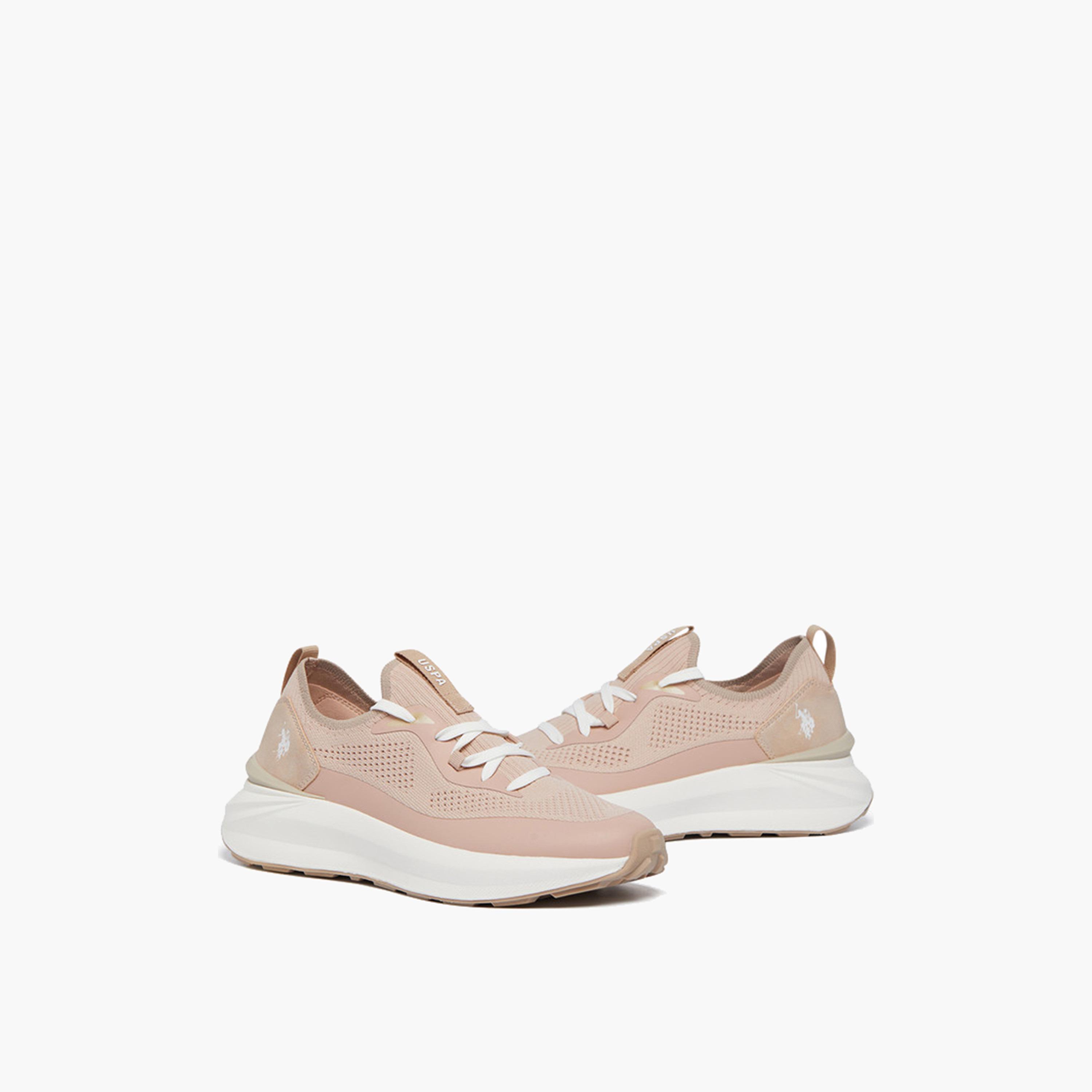 يو. أس. بولو أسن.- حذاء رياضي للنساء 5M GINNY GLB 5FX كاحل منخفض برباط | 5M-GINNY-GLB-5FX-OD-women-shoes-sneakers-image-2