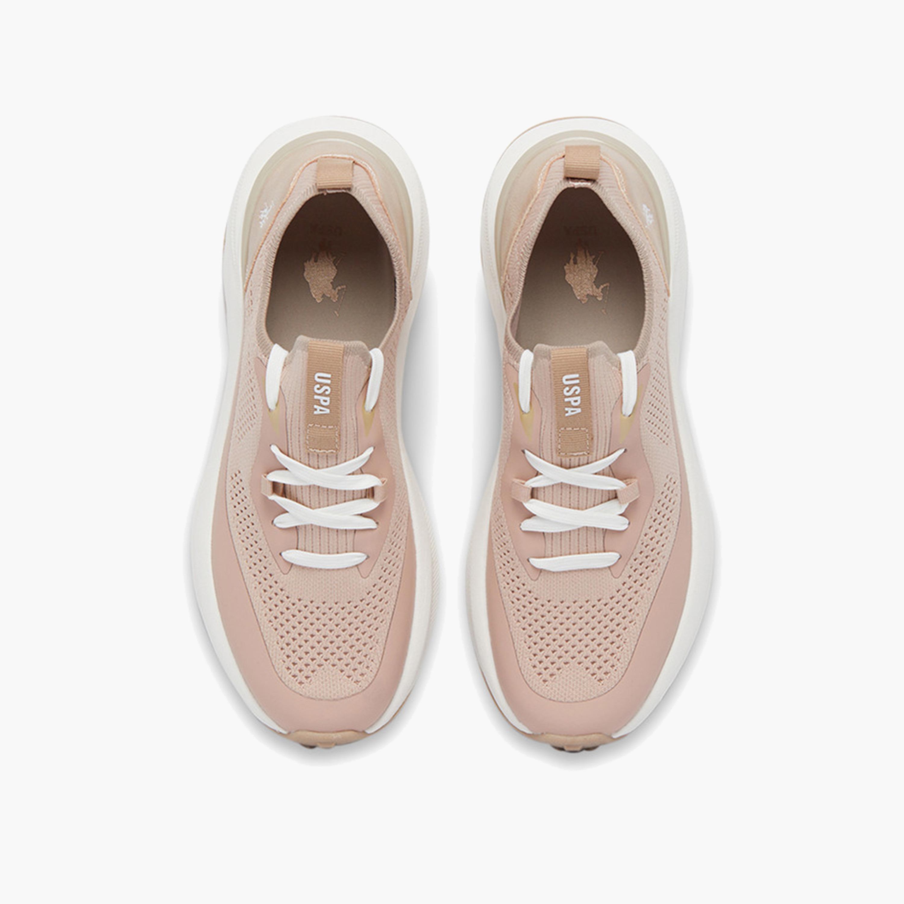 يو. أس. بولو أسن.- حذاء رياضي للنساء 5M GINNY GLB 5FX كاحل منخفض برباط | 5M-GINNY-GLB-5FX-OD-women-shoes-sneakers-image-4