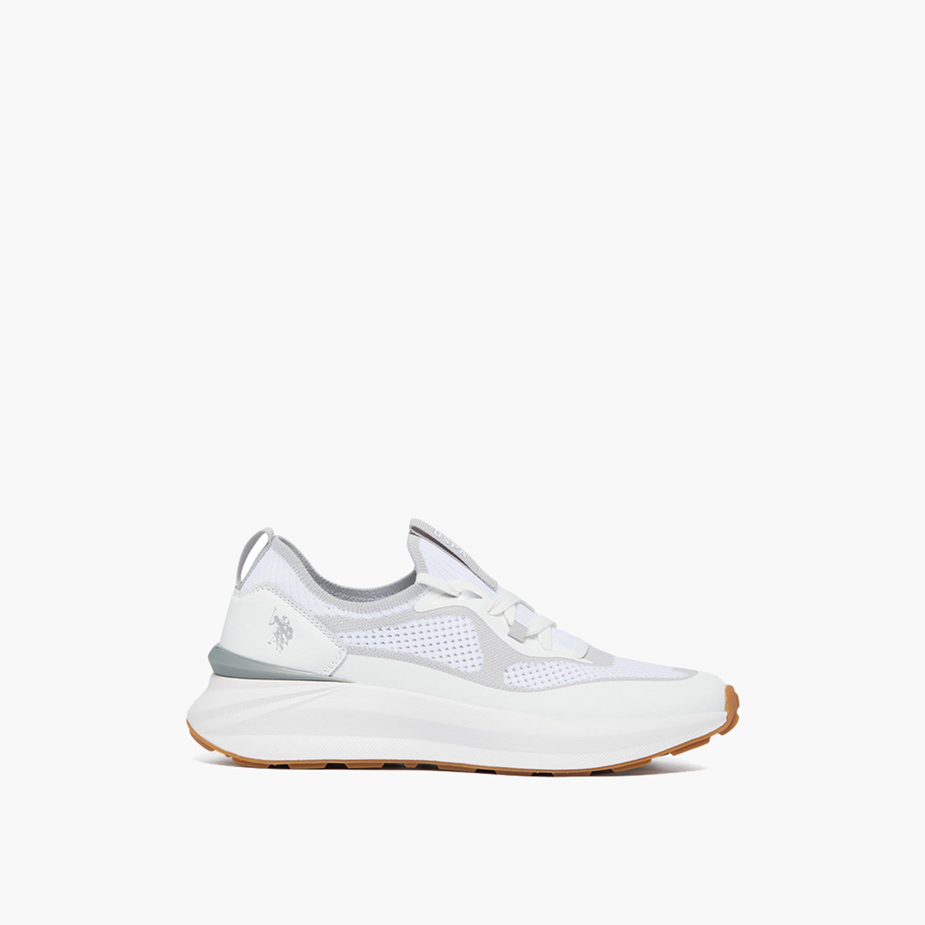 U.S. Polo Assn Women's Lace-Up 5M GINNY GLB 5FX Low Ankle Sneakers | 5M-GINNY-GLB-5FX-OD-women-shoes-sneakers-image-3